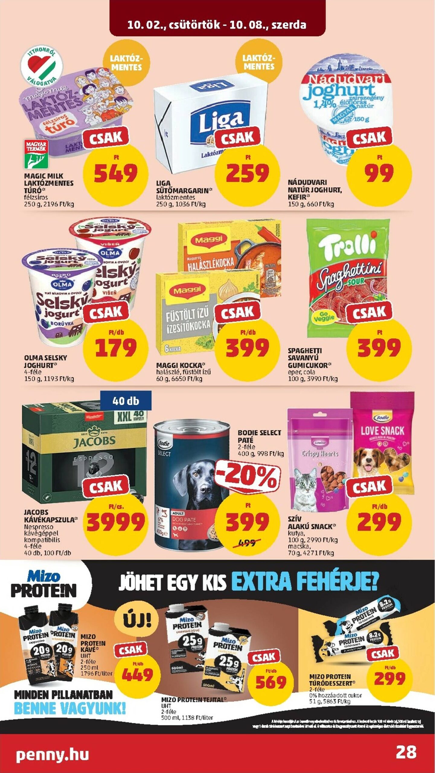 Page 34 of Aktuálny penny-madarsko leták platný od štvrtka 02.10 do 08.10