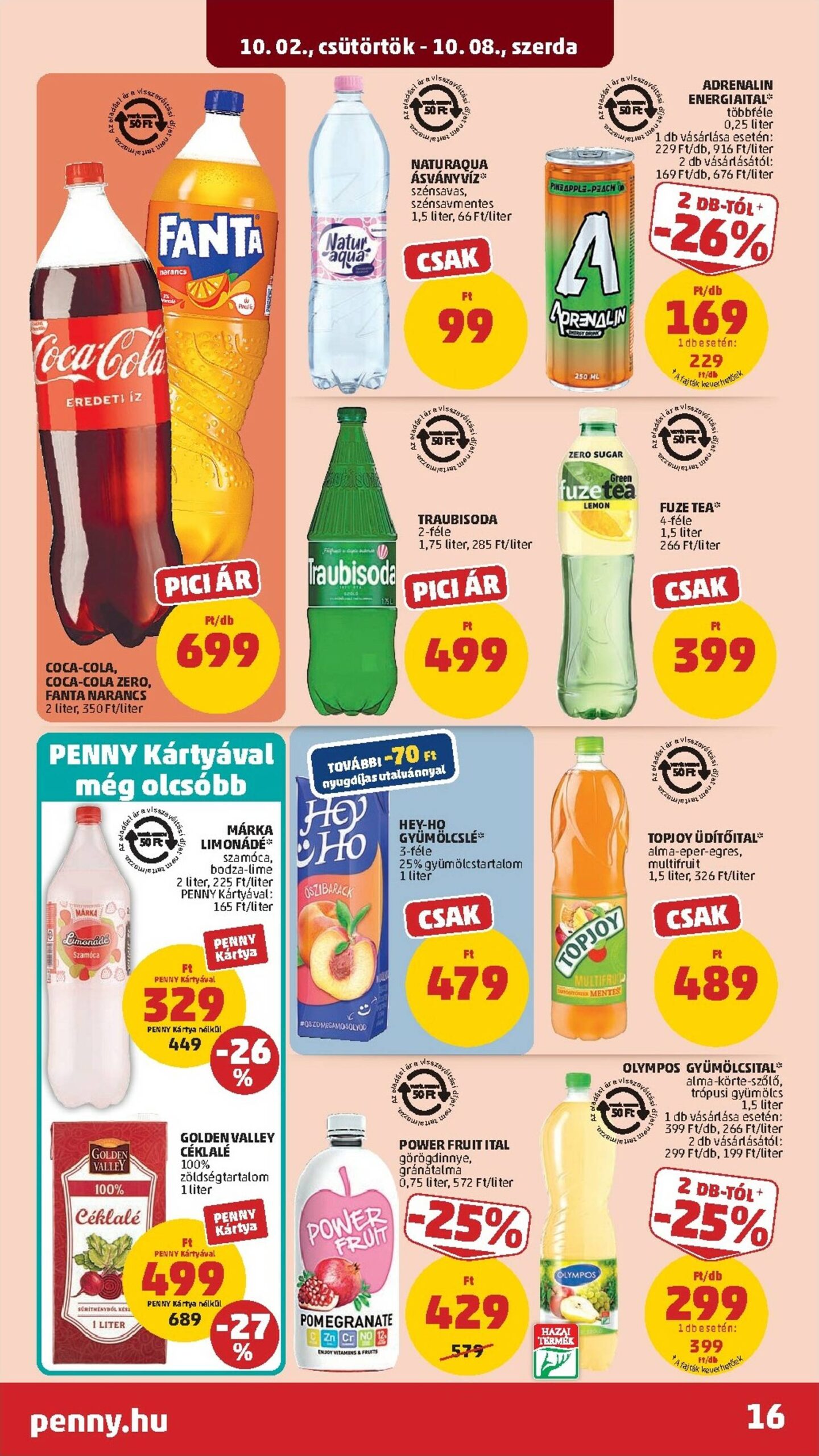 Page 21 of Aktuálny penny-madarsko leták platný od štvrtka 02.10 do 08.10