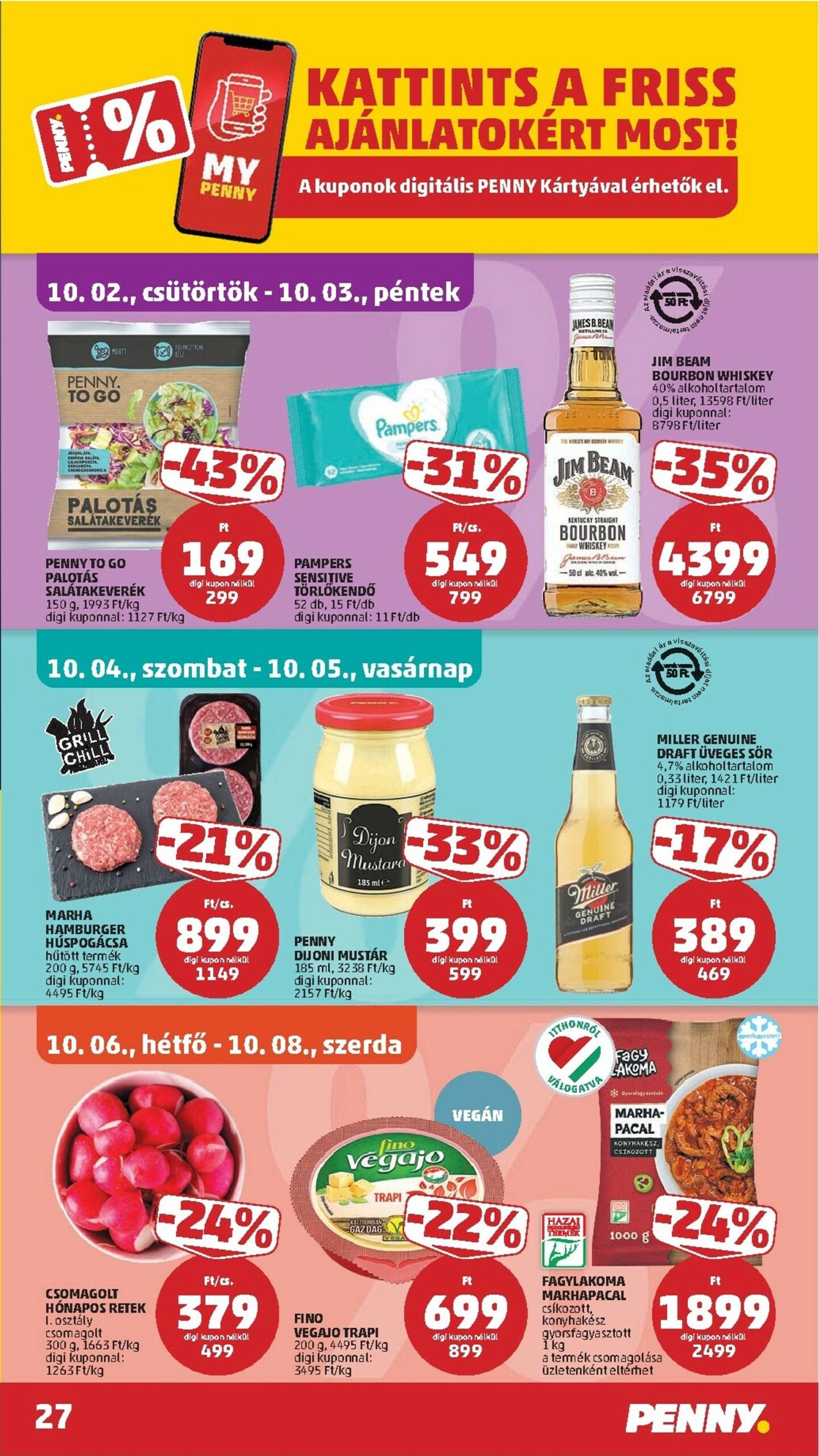 Page 33 of Aktuálny penny-madarsko leták platný od štvrtka 02.10 do 08.10