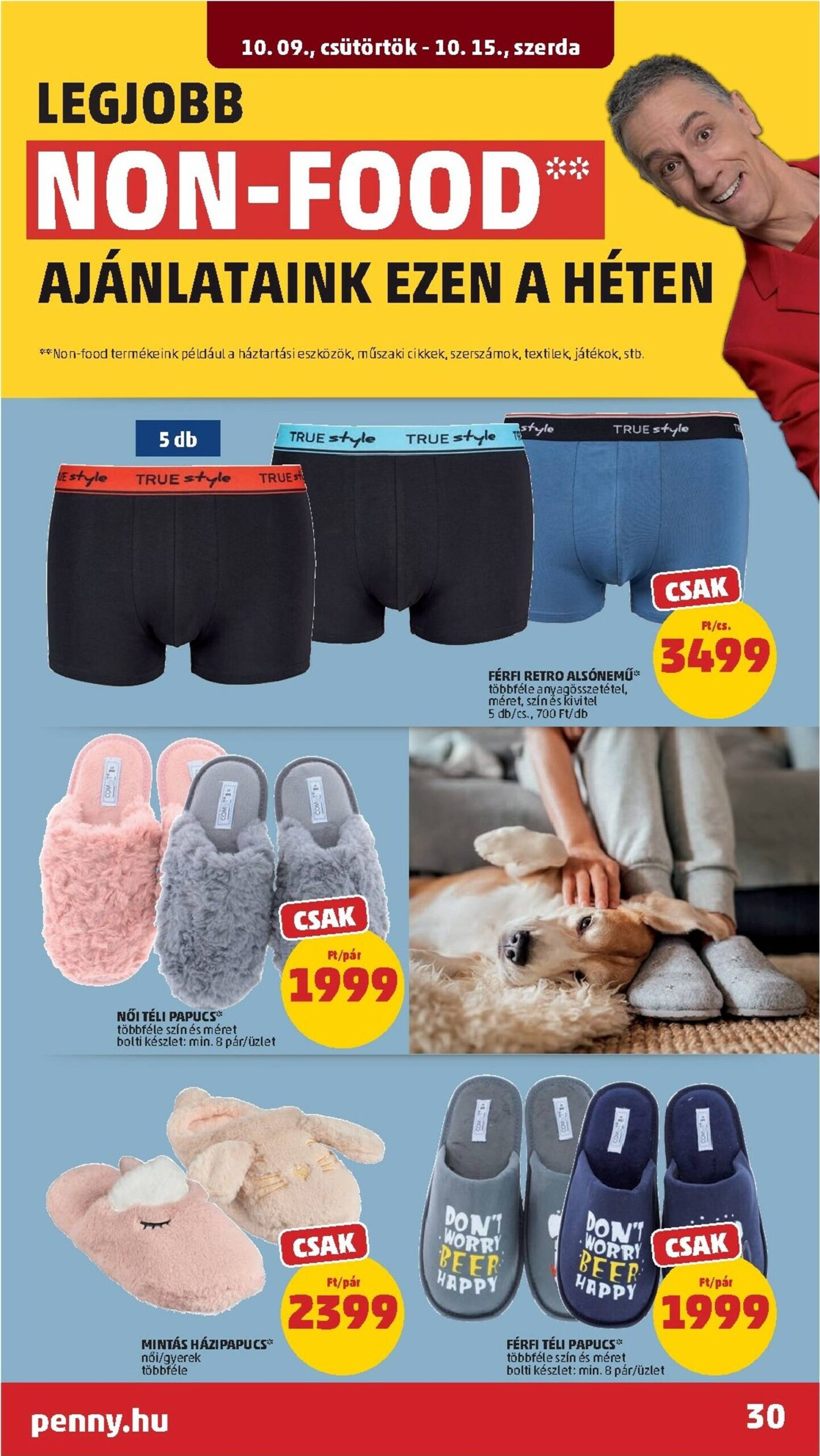 Page 34 of Aktuálny penny-madarsko leták platný od štvrtka 09.10 do 15.10