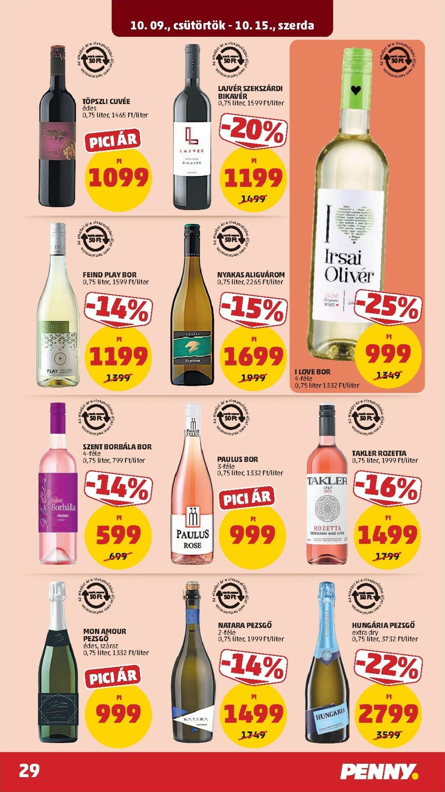 Page 33 of Aktuálny penny-madarsko leták platný od štvrtka 09.10 do 15.10