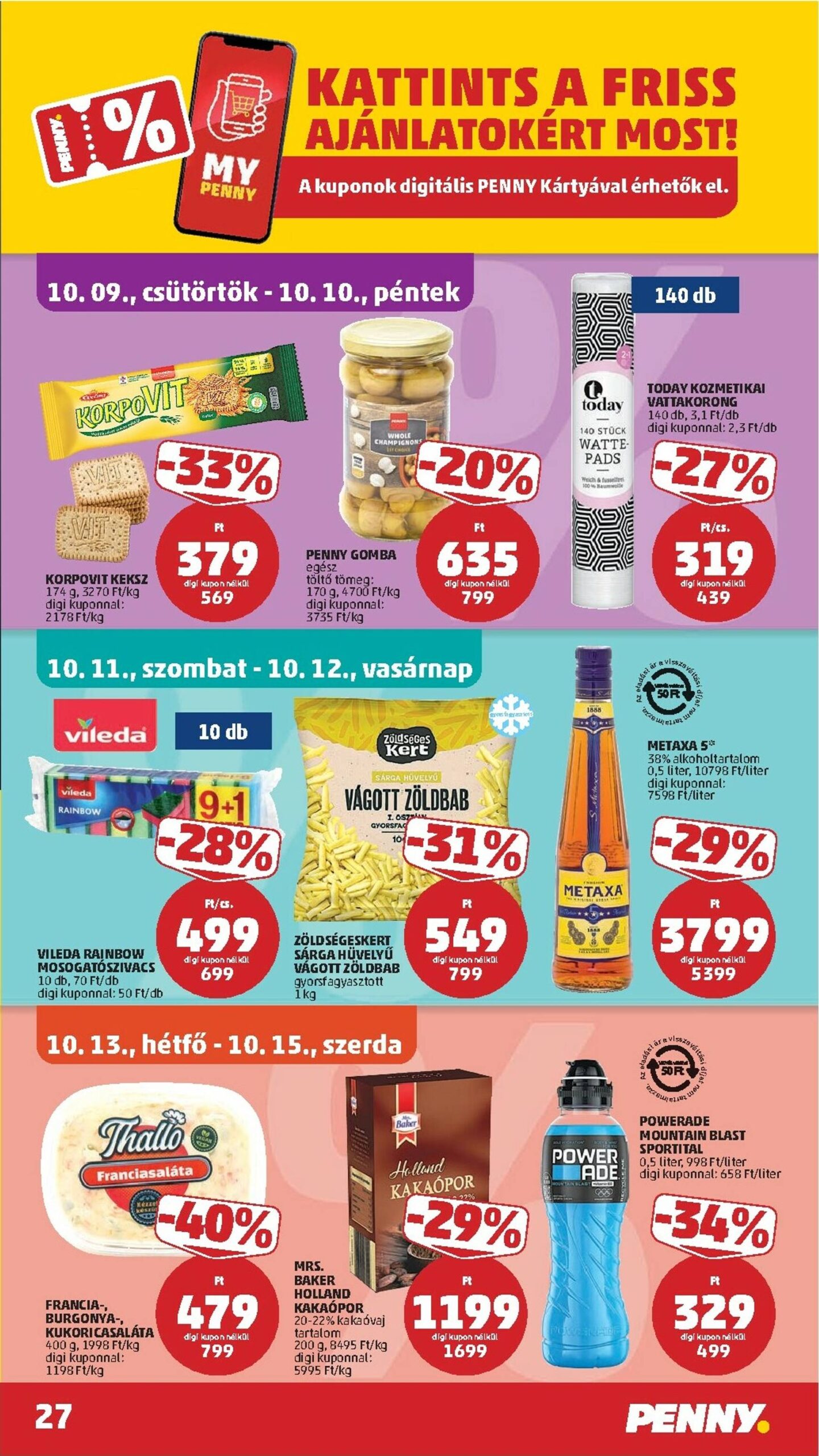 Page 31 of Aktuálny penny-madarsko leták platný od štvrtka 09.10 do 15.10