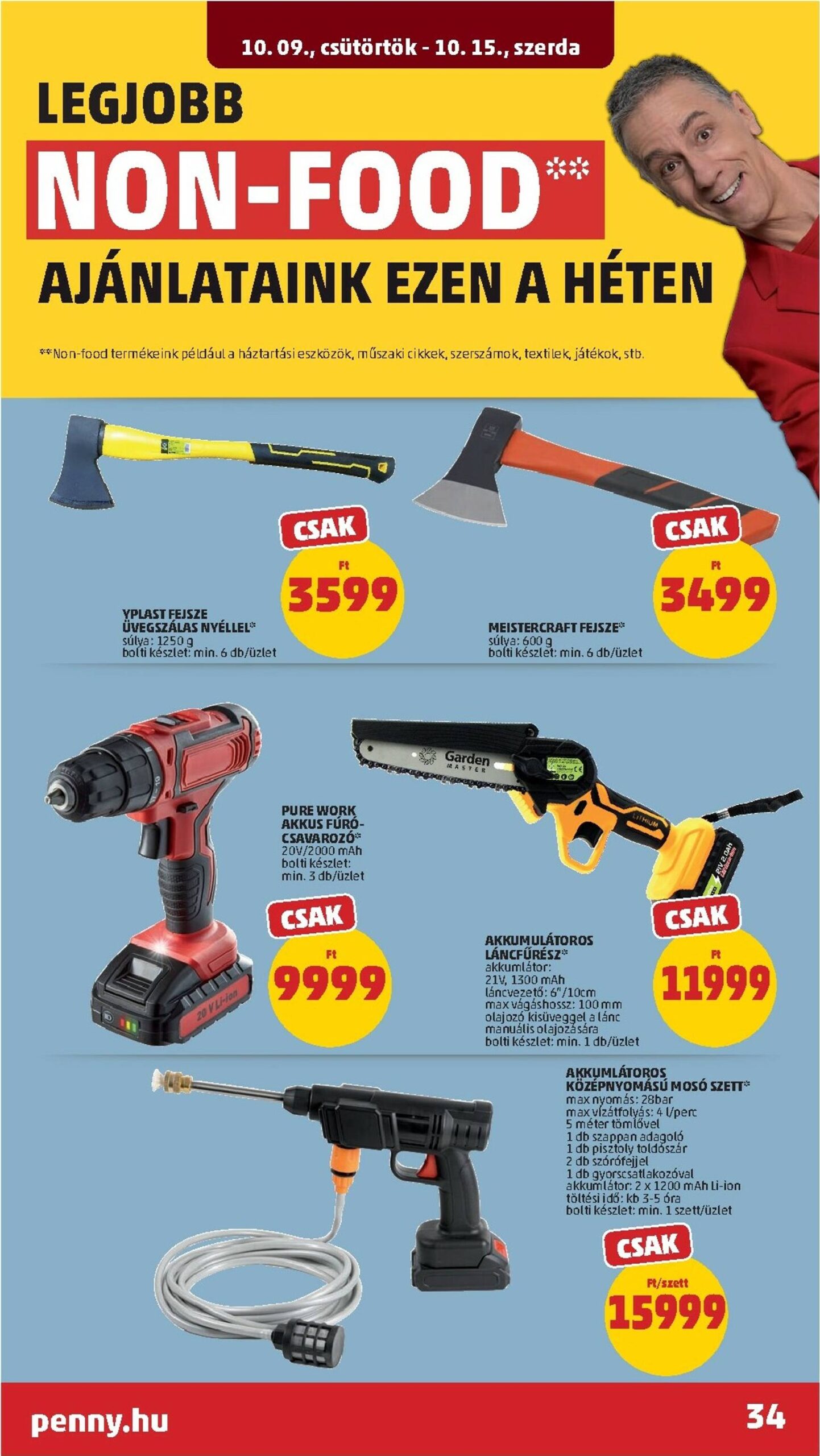 Page 38 of Aktuálny penny-madarsko leták platný od štvrtka 09.10 do 15.10