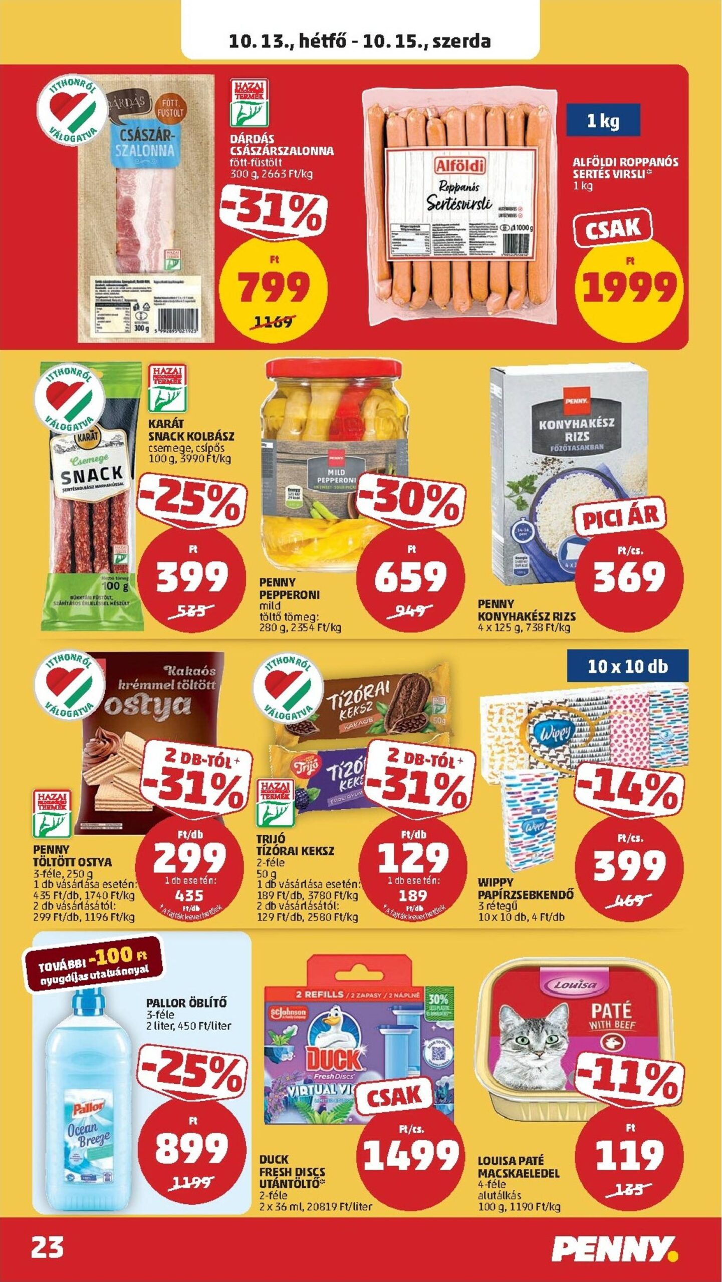 Page 27 of Aktuálny penny-madarsko leták platný od štvrtka 09.10 do 15.10