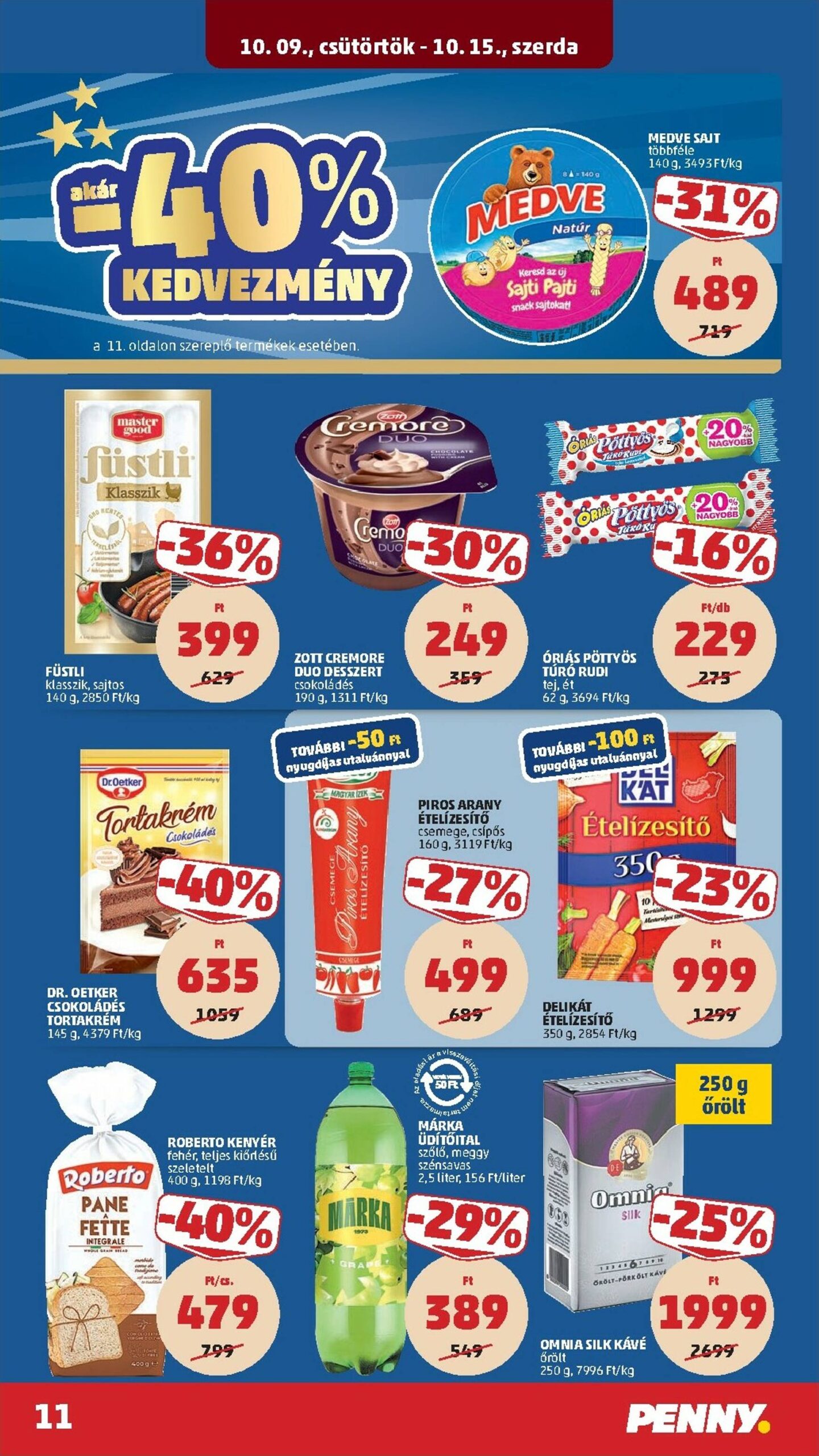 Page 15 of Aktuálny penny-madarsko leták platný od štvrtka 09.10 do 15.10