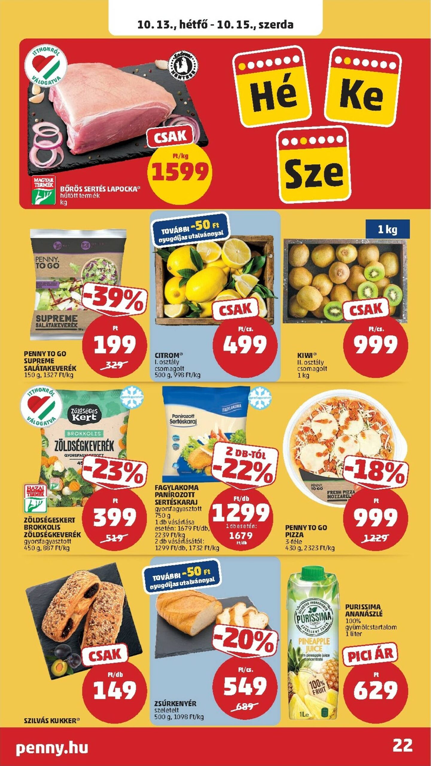 Page 26 of Aktuálny penny-madarsko leták platný od štvrtka 09.10 do 15.10