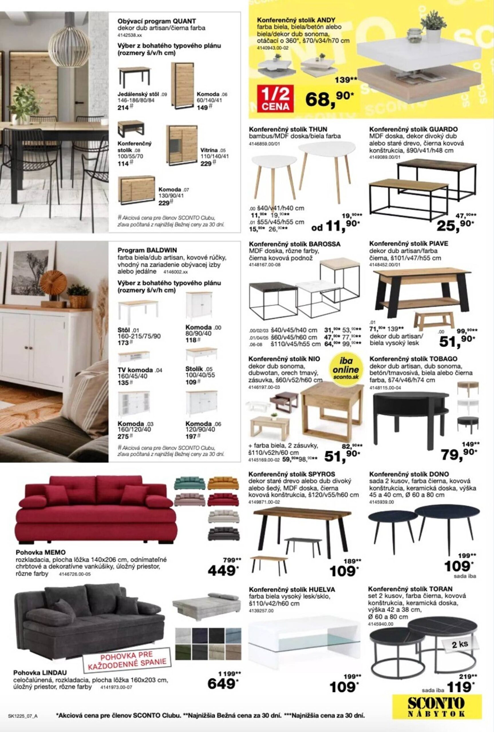 Page 7 of Aktuálny sconto-nabytok leták platný od stredy 24.09 do 14.10