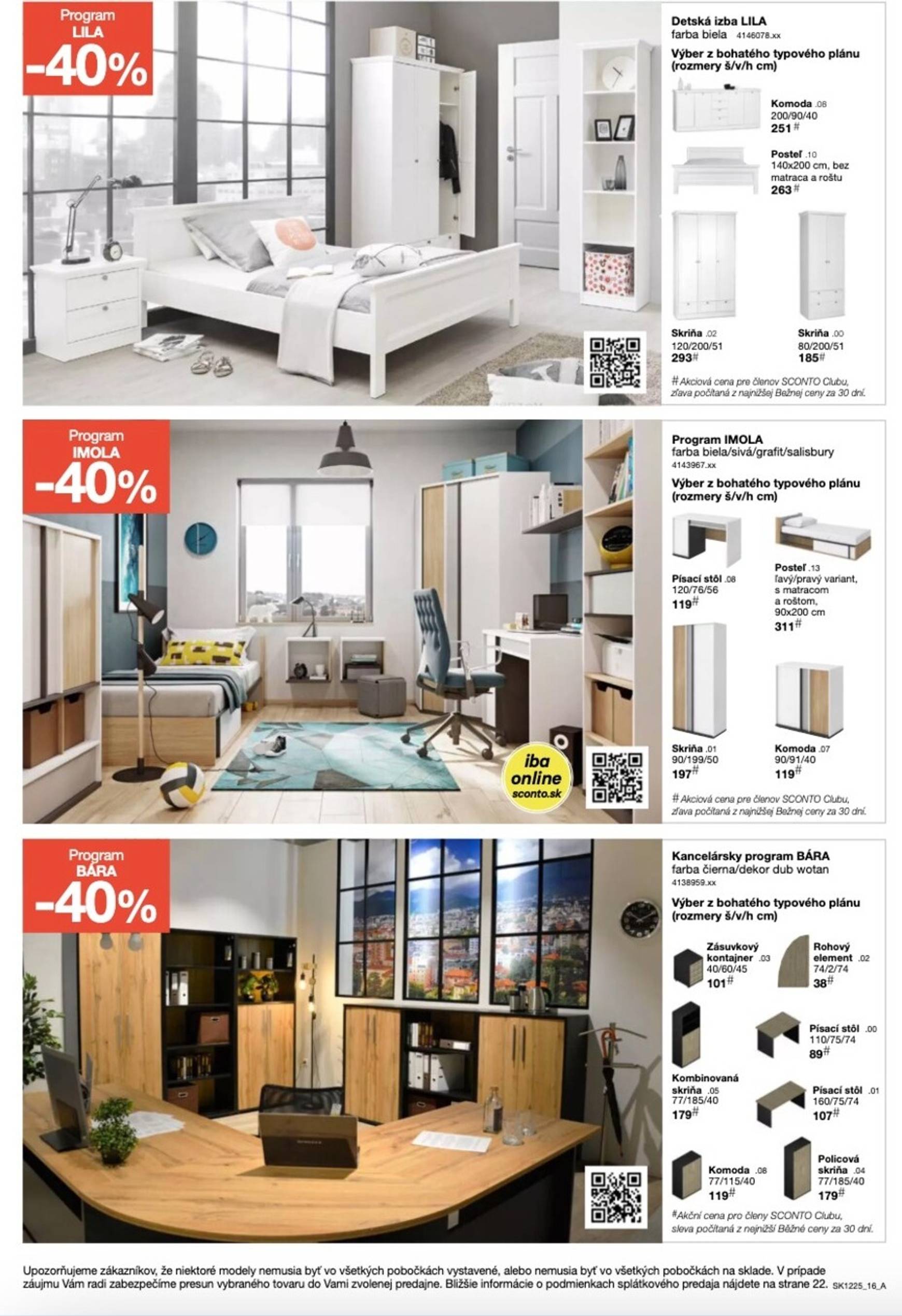 Page 16 of Aktuálny sconto-nabytok leták platný od stredy 24.09 do 14.10