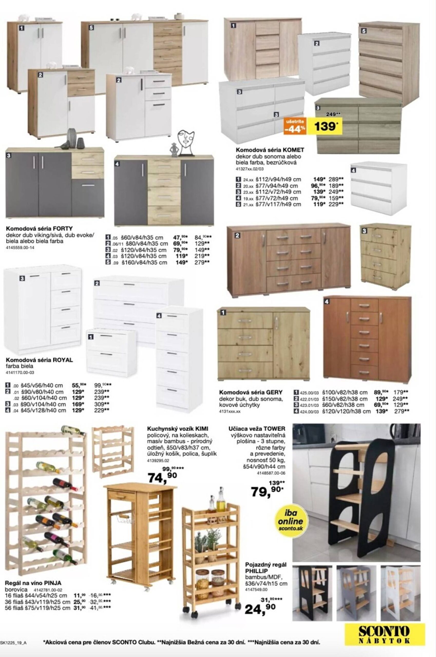 Page 19 of Aktuálny sconto-nabytok leták platný od stredy 24.09 do 14.10