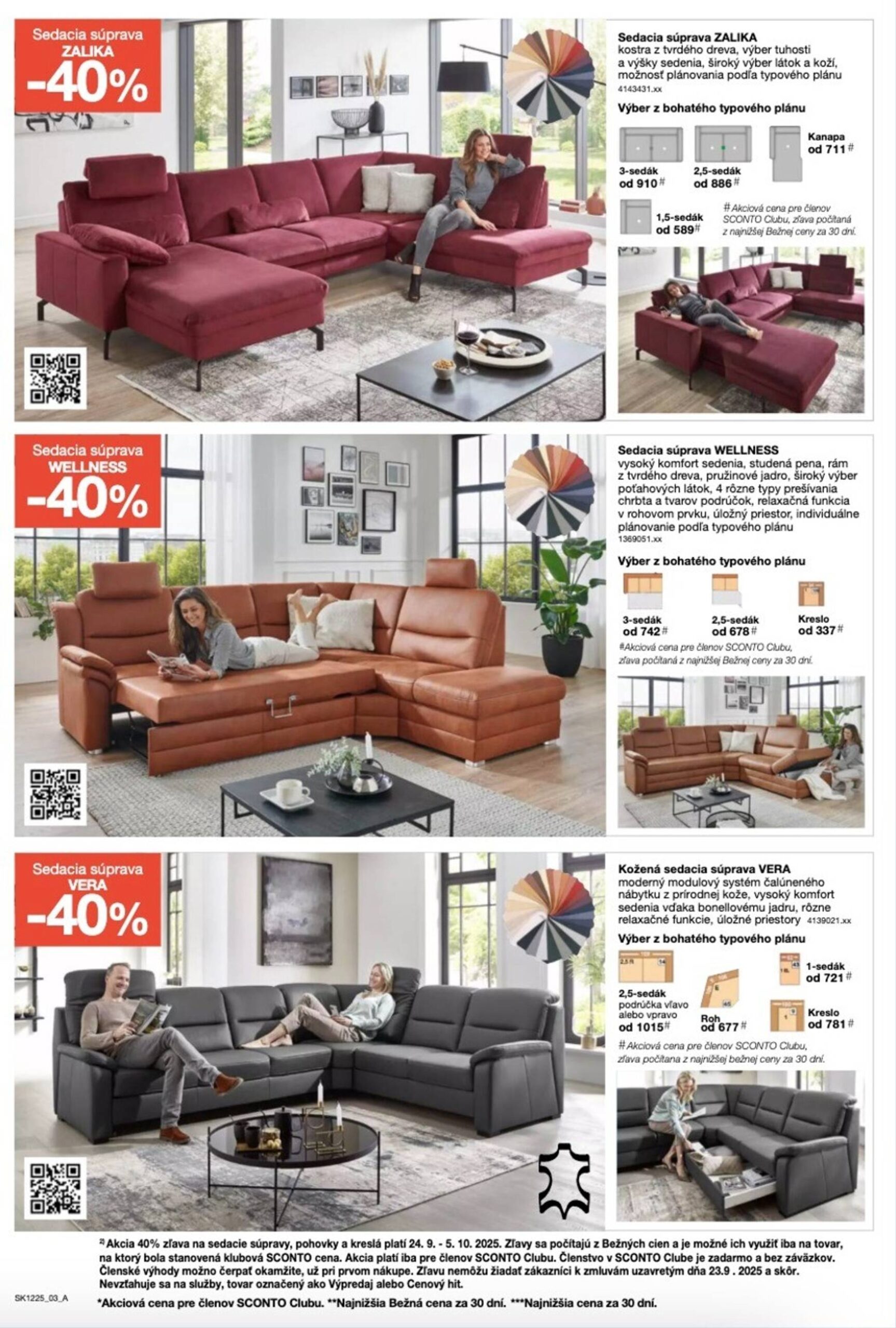 Page 3 of Aktuálny sconto-nabytok leták platný od stredy 24.09 do 14.10