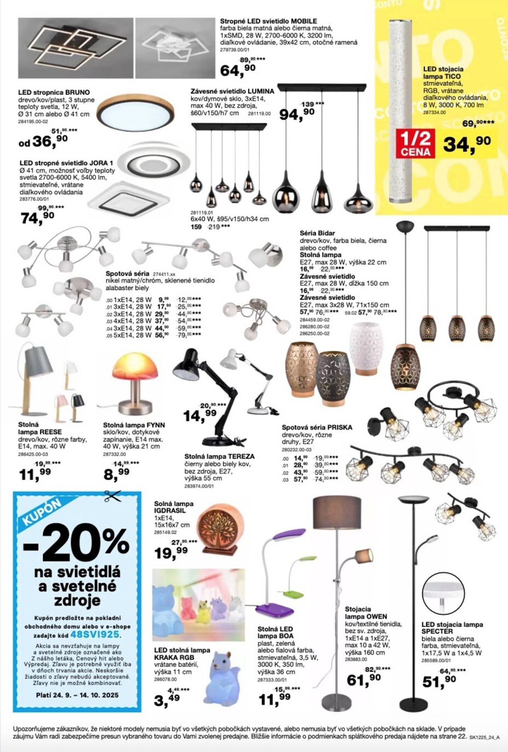 Page 24 of Aktuálny sconto-nabytok leták platný od stredy 24.09 do 14.10