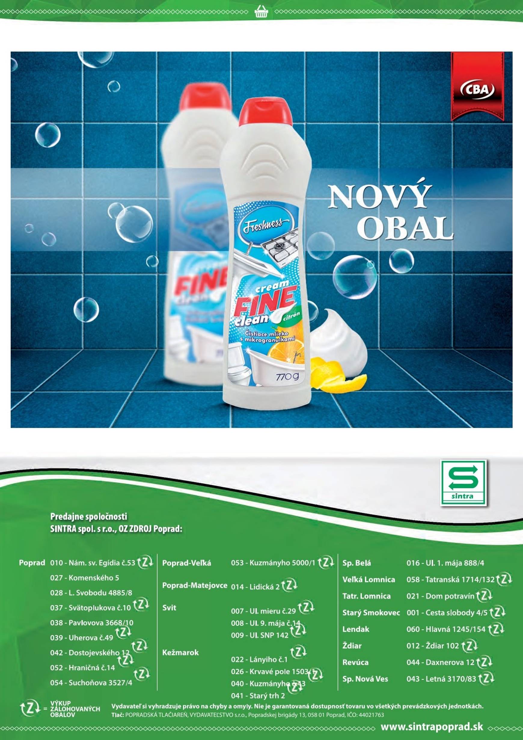 Page 28 of Aktuálny sintra leták platný od štvrtka 02.10 do 15.10