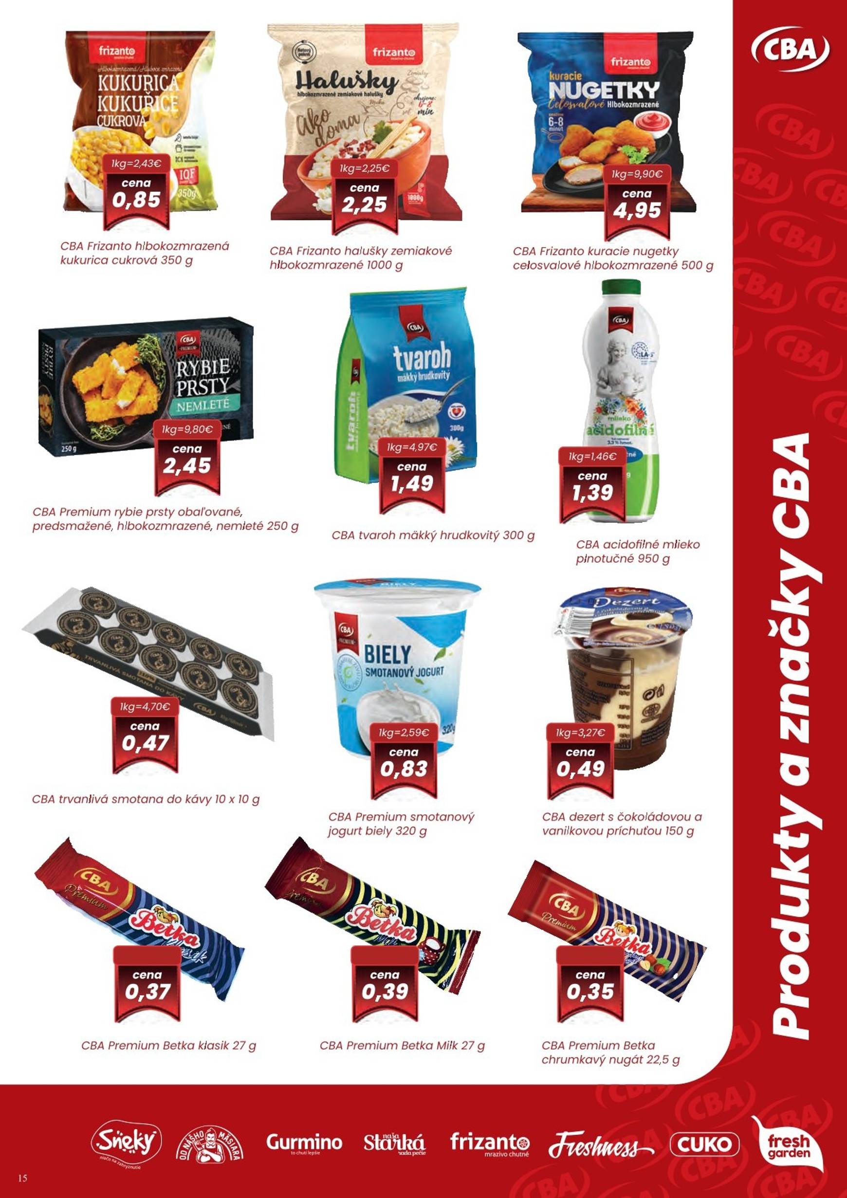 Page 15 of Aktuálny sintra leták platný od štvrtka 02.10 do 15.10