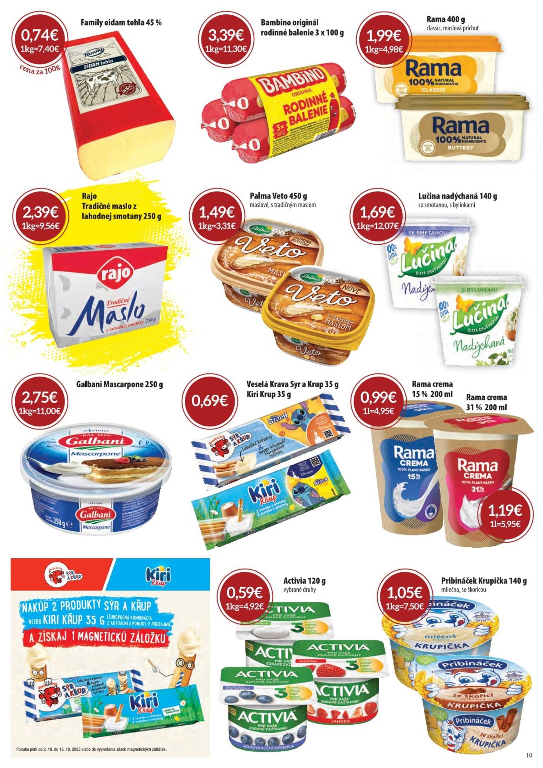 Page 10 of Aktuálny sintra leták platný od štvrtka 02.10 do 15.10