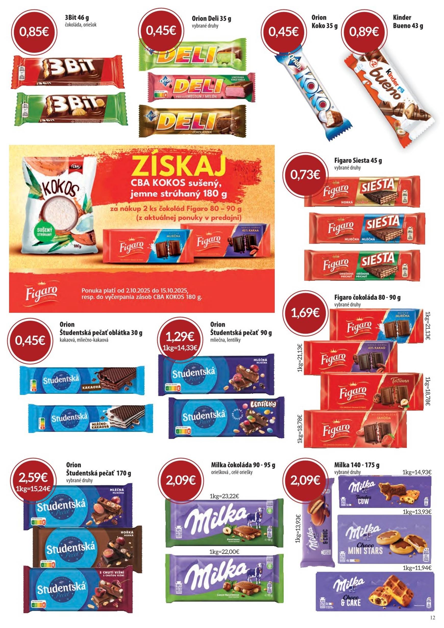 Page 12 of Aktuálny sintra leták platný od štvrtka 02.10 do 15.10