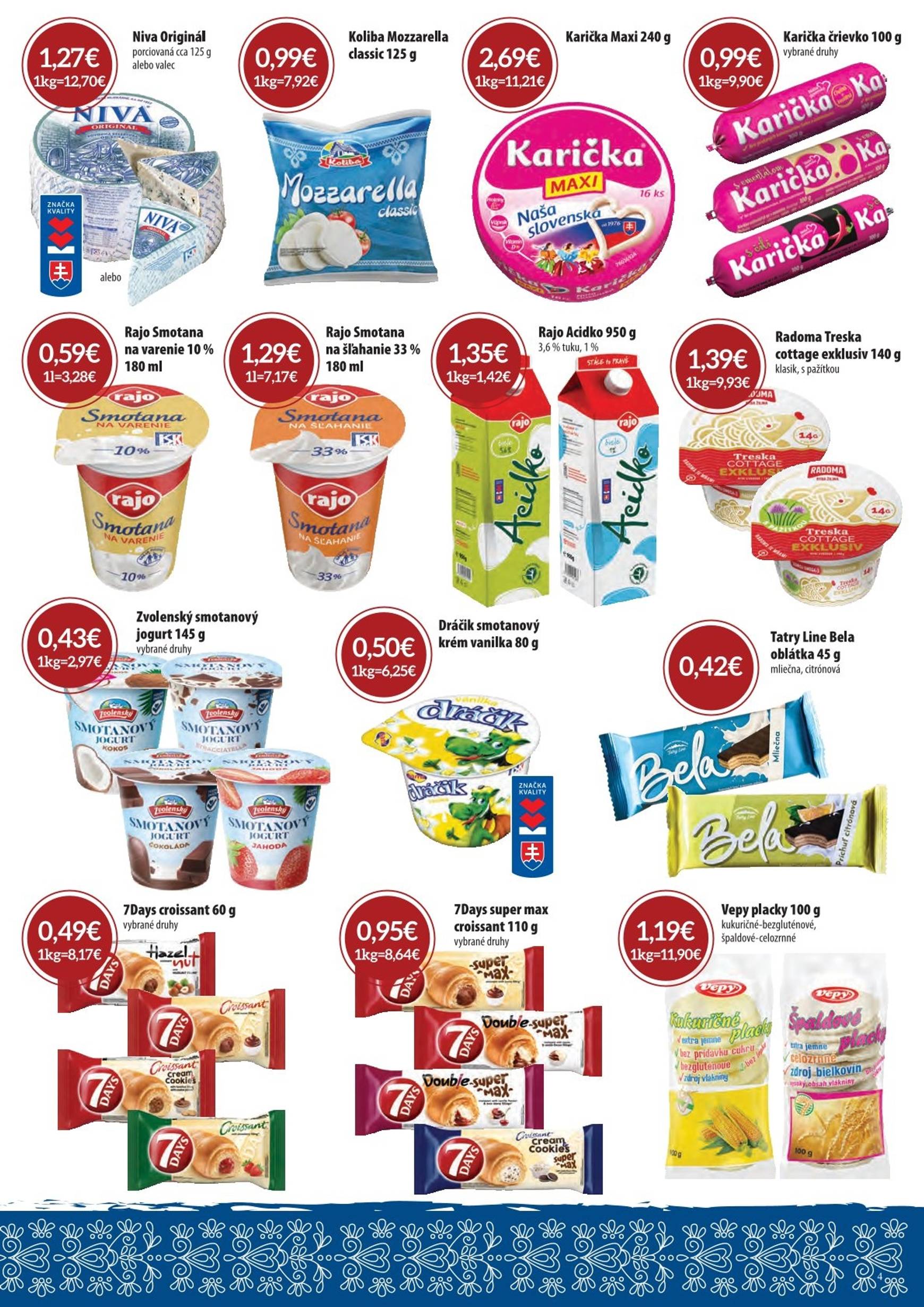 Page 4 of Aktuálny sintra leták platný od štvrtka 02.10 do 15.10