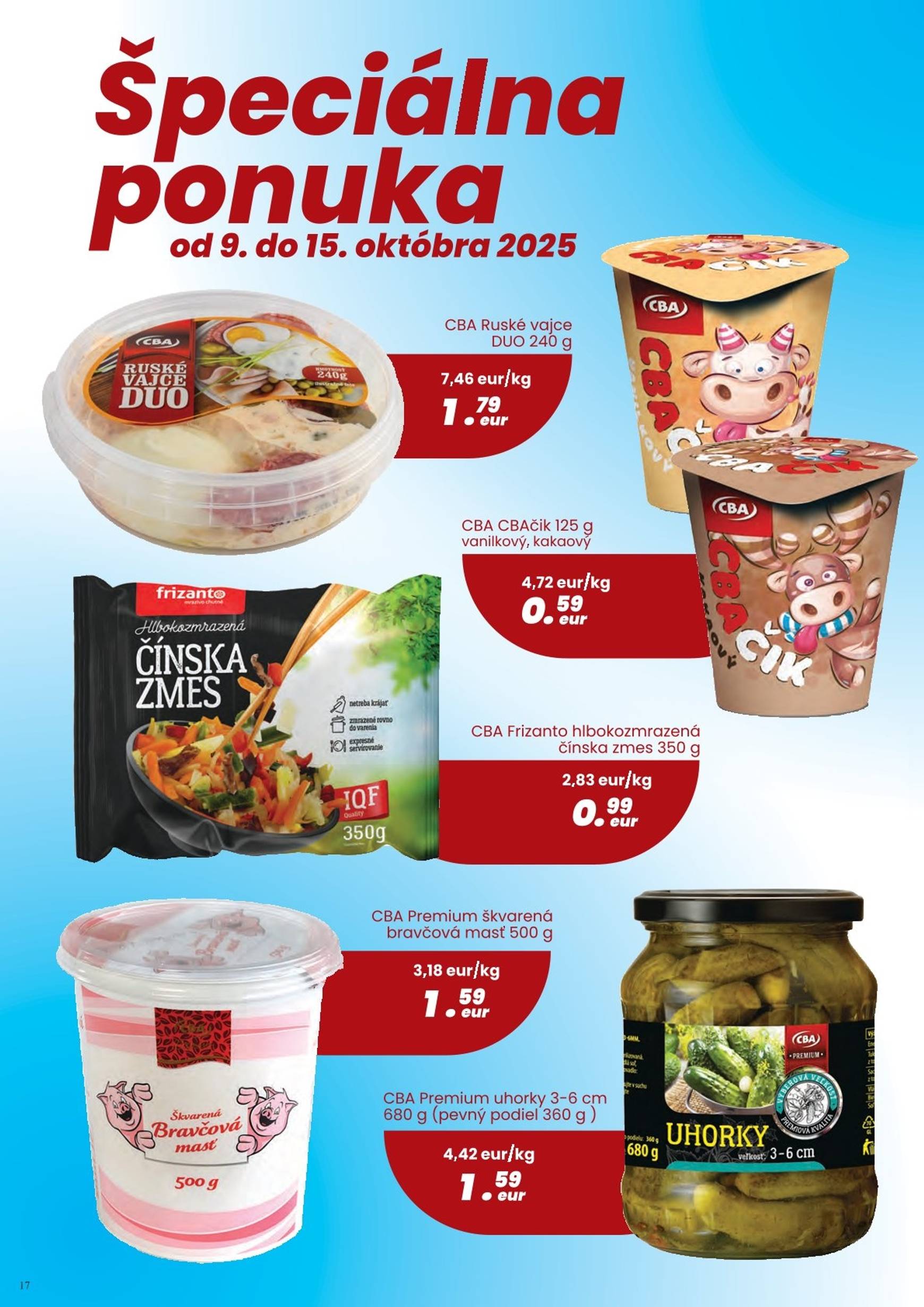 Page 17 of Aktuálny sintra leták platný od štvrtka 02.10 do 15.10