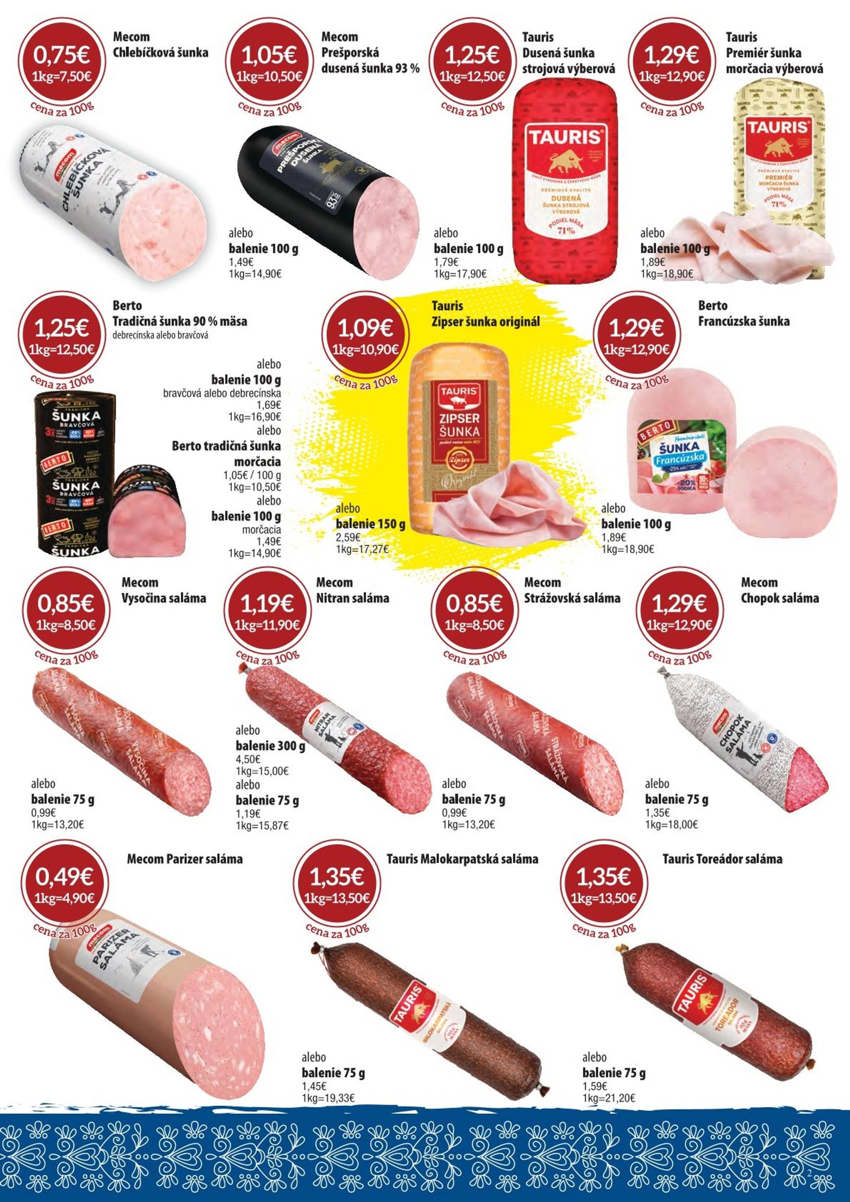 Page 2 of Aktuálny sintra leták platný od štvrtka 02.10 do 15.10