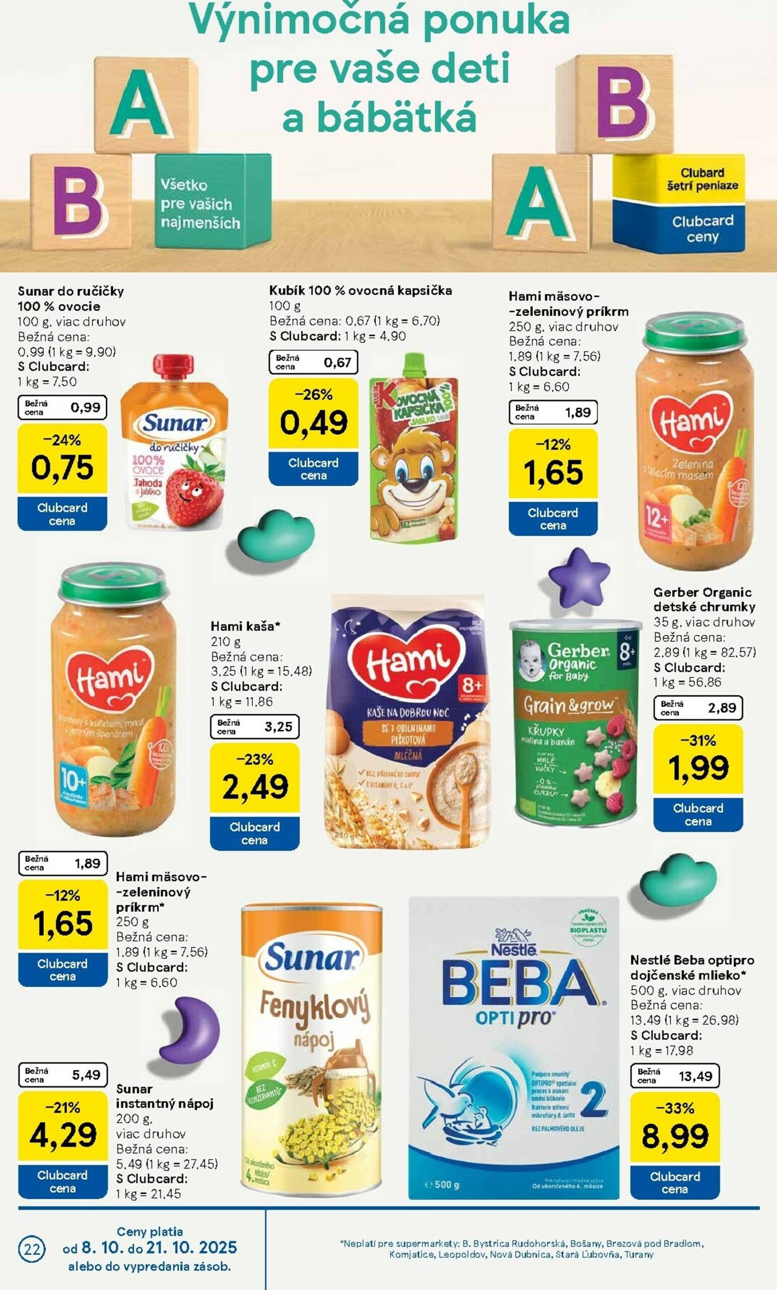 Page 22 of Aktuálny tesco leták platný od stredy 08.10 do 14.10