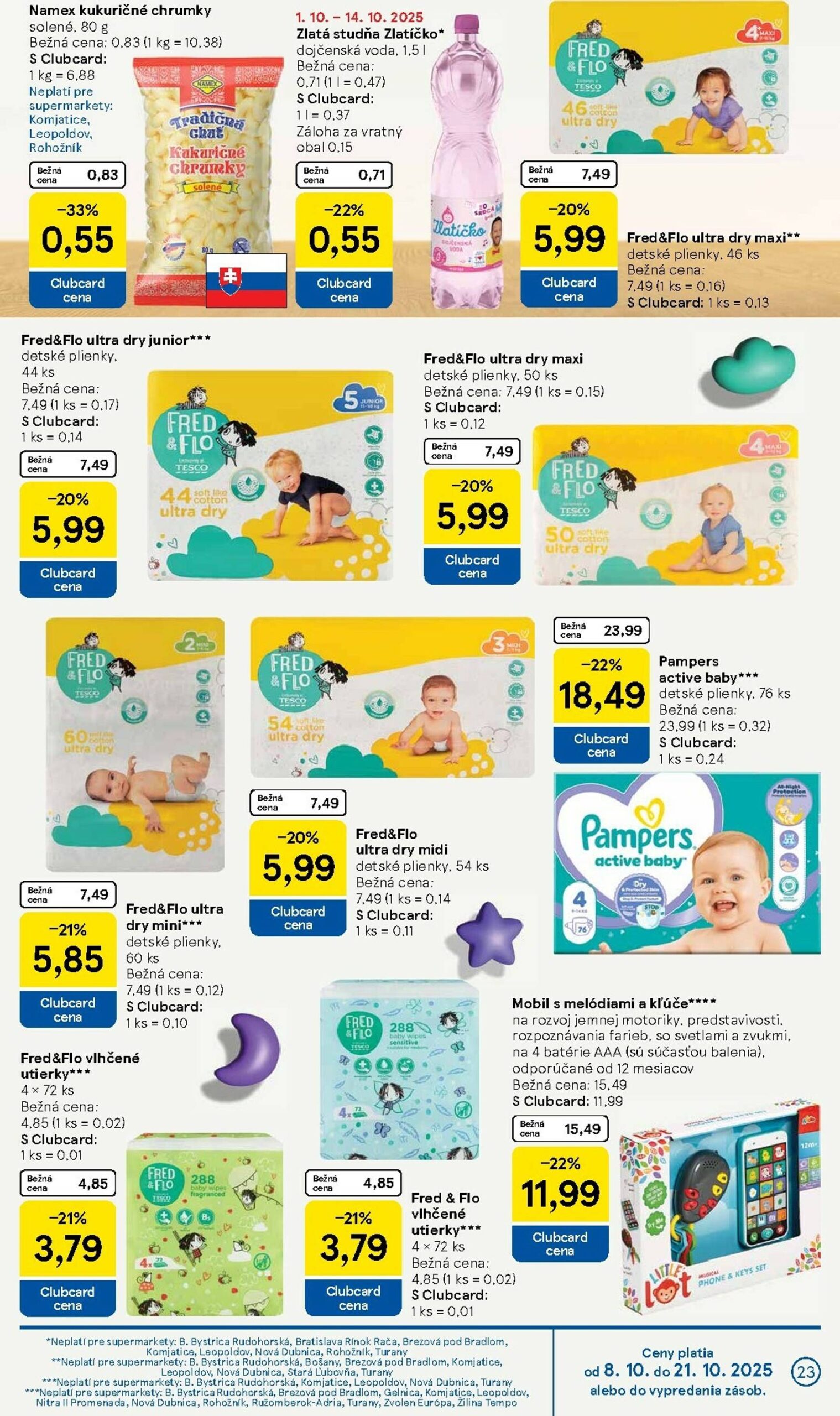 Page 23 of Aktuálny tesco leták platný od stredy 08.10 do 14.10