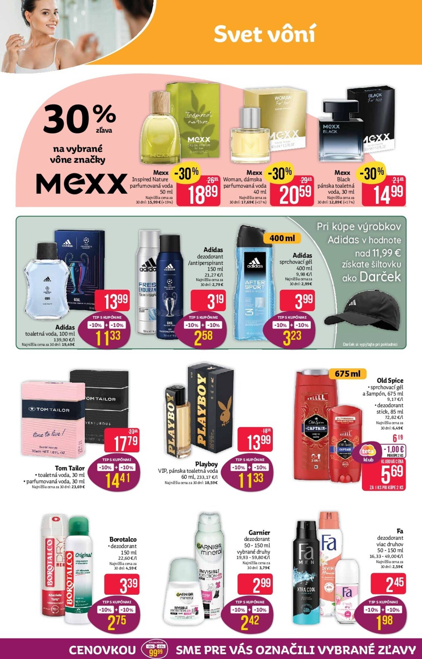 Page 4 of Aktuálny teta-drogerie leták platný od pondelka 29.09 do 08.10