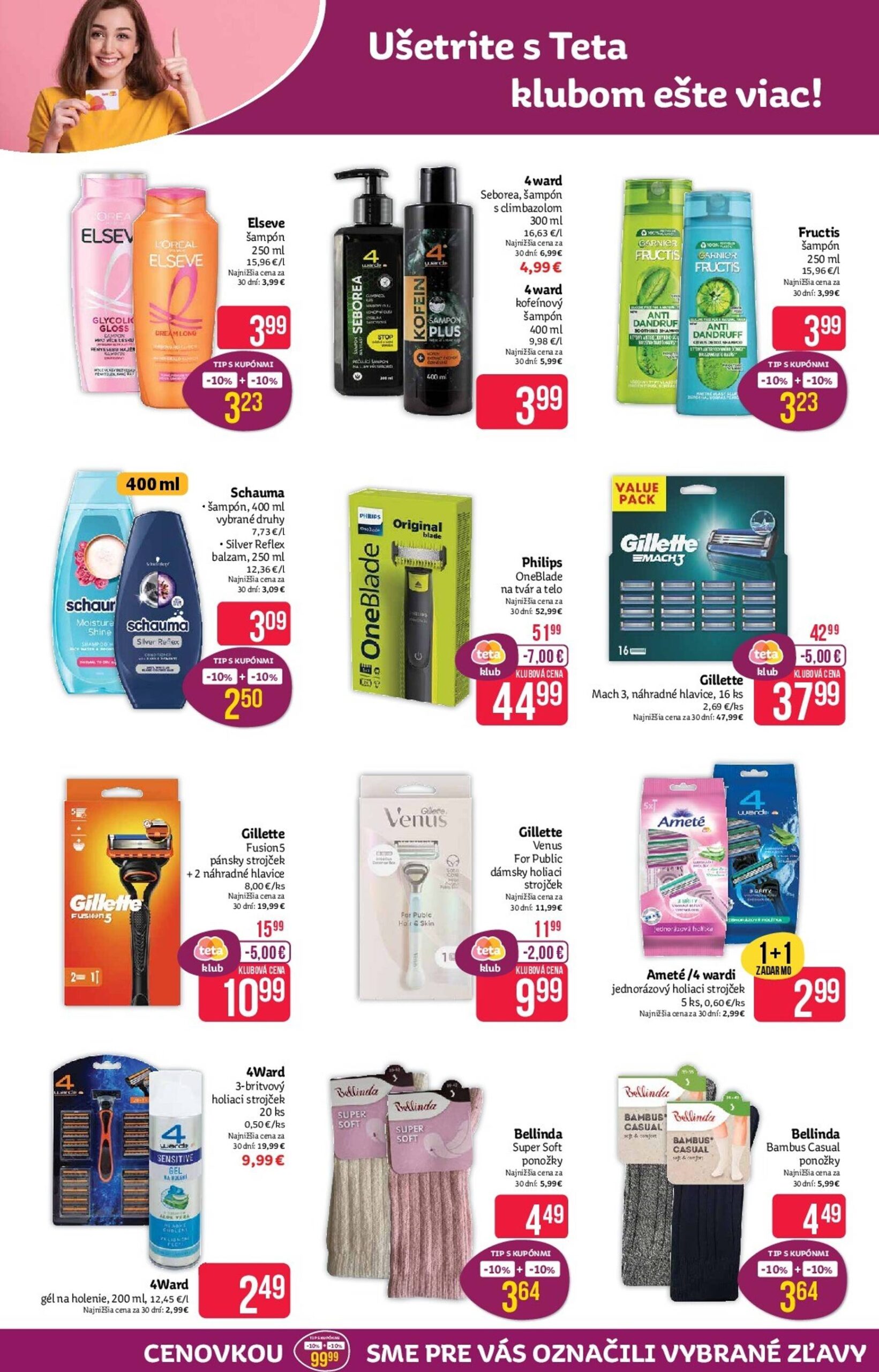 Page 8 of Aktuálny teta-drogerie leták platný od pondelka 29.09 do 08.10