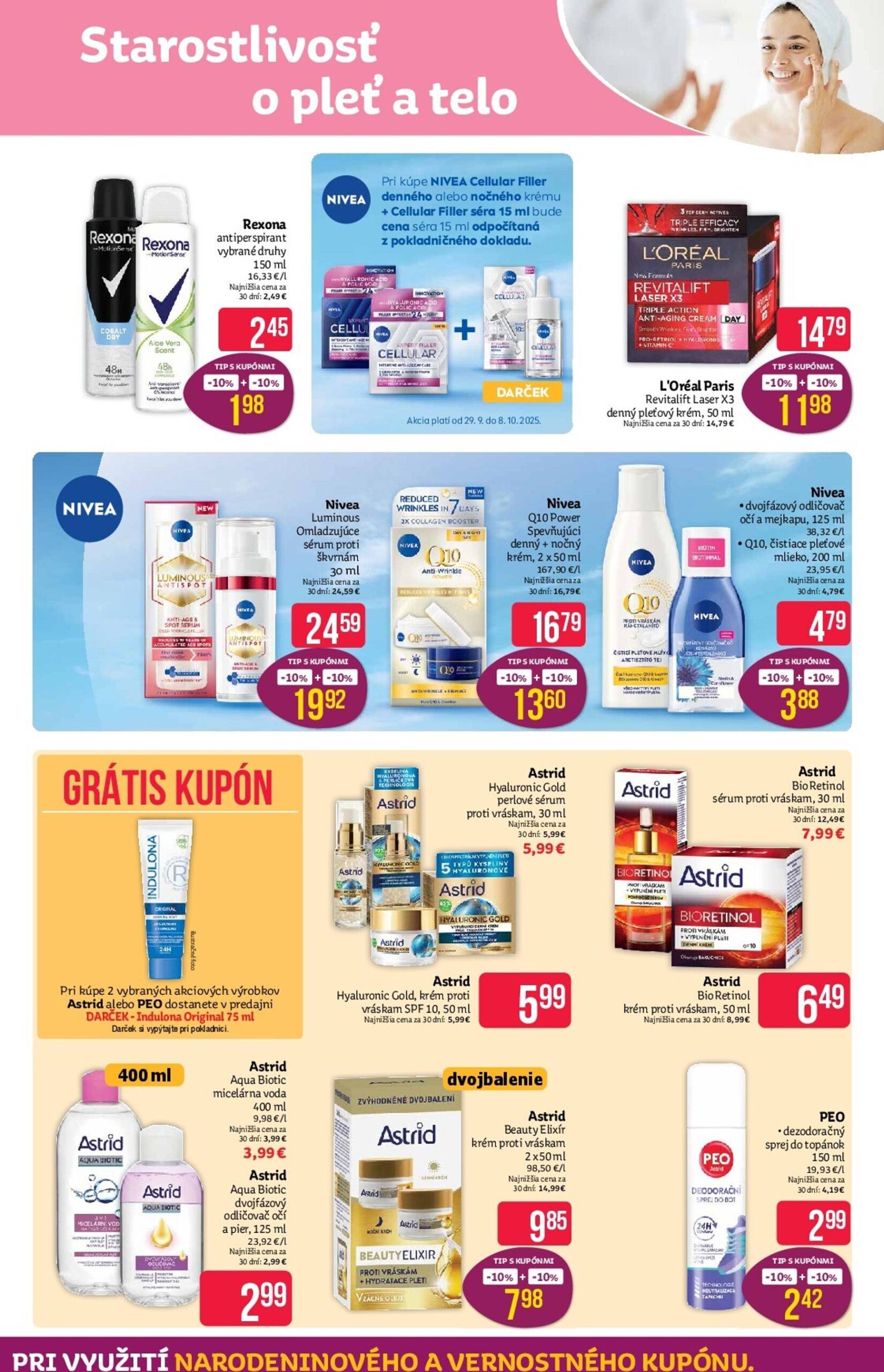 Page 5 of Aktuálny teta-drogerie leták platný od pondelka 29.09 do 08.10