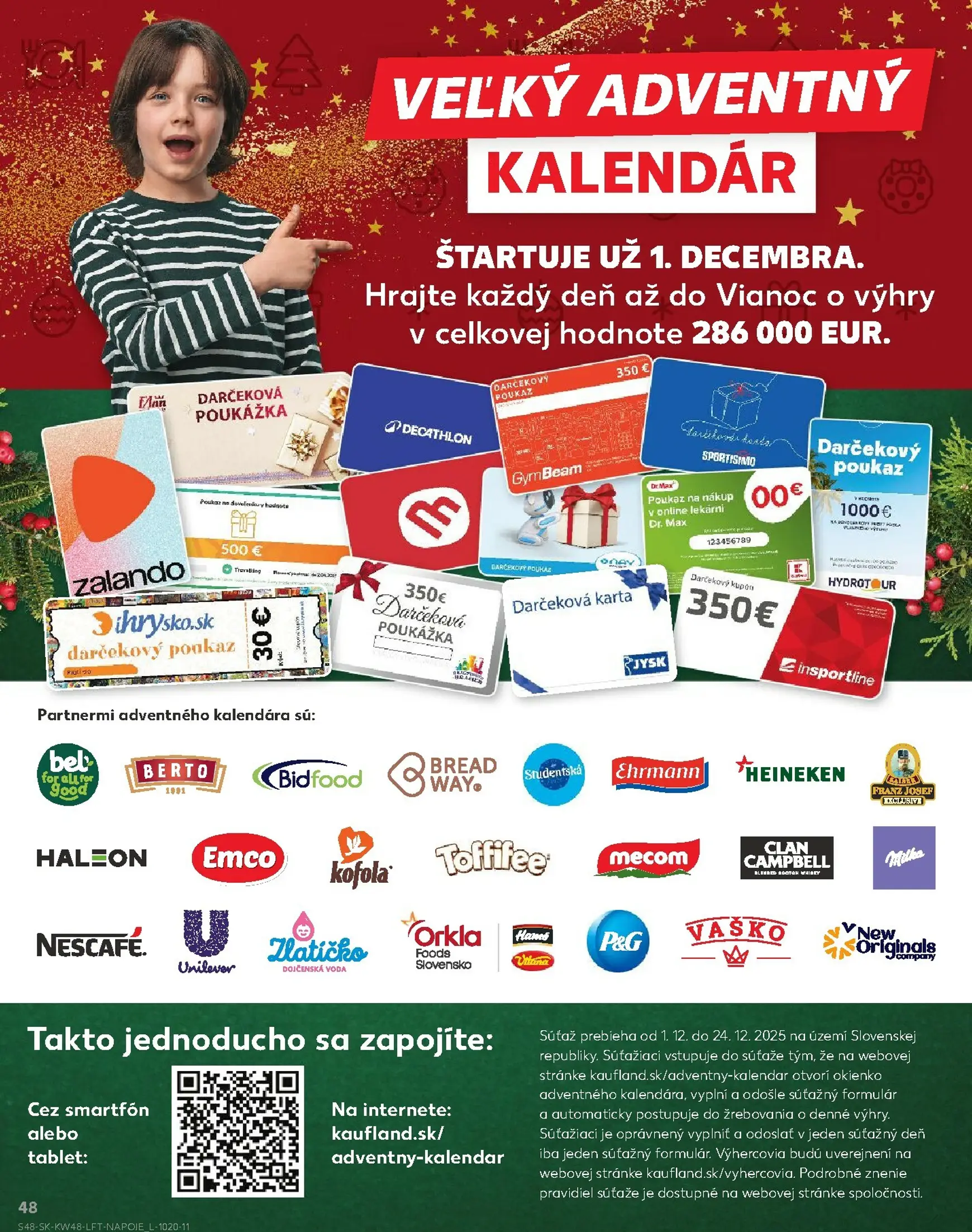 Page 48 of Aktuálny kaufland leták platný od štvrtka 27.11 do 03.12
