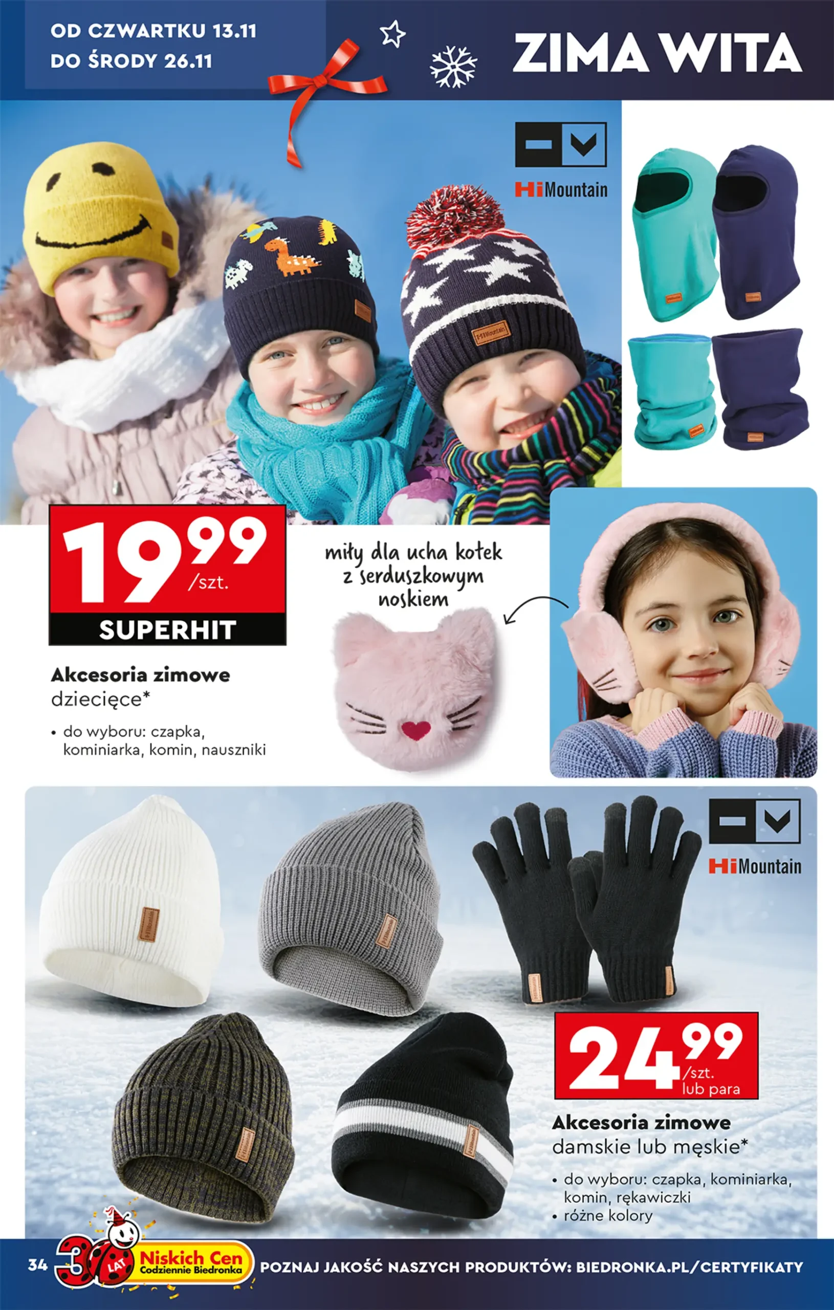 Page 36 of Aktuálny biedronka leták platný od soboty 08.11 do 01.12