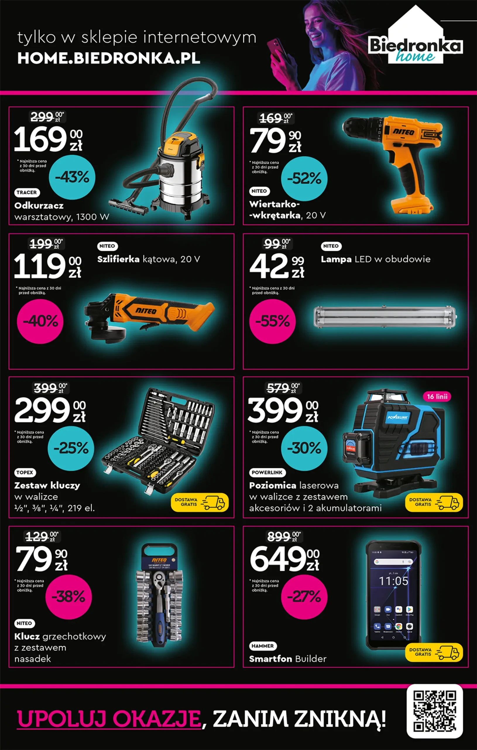 Page 47 of Aktuálny biedronka leták platný od soboty 08.11 do 01.12