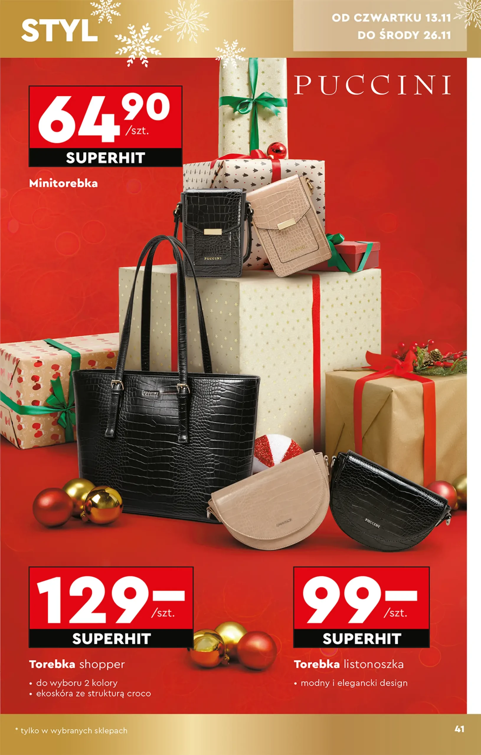 Page 43 of Aktuálny biedronka leták platný od soboty 08.11 do 01.12