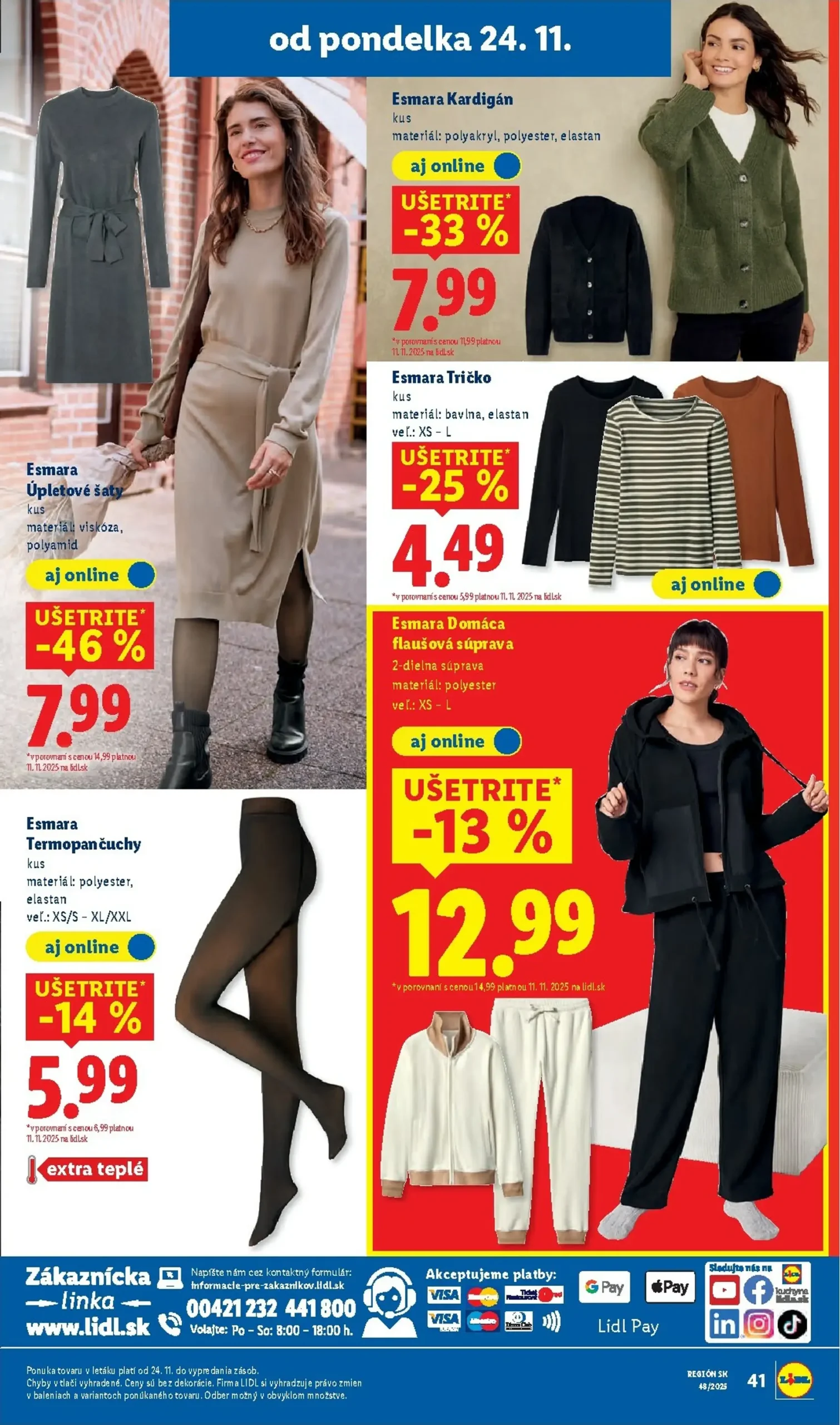 Page 47 of Aktuálny lidl leták platný od pondelka 24.11 do 30.11