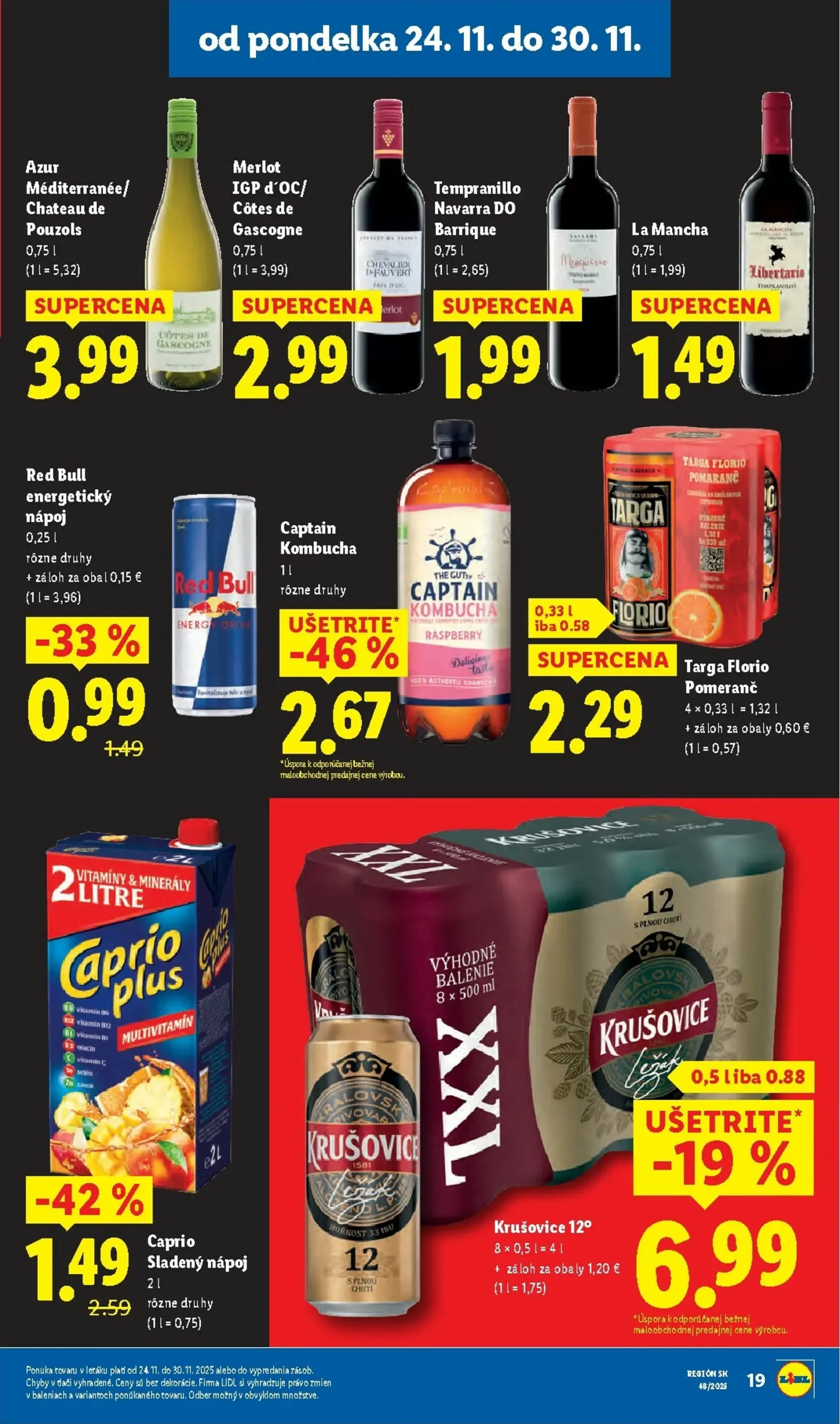 Page 21 of Aktuálny lidl leták platný od pondelka 24.11 do 30.11