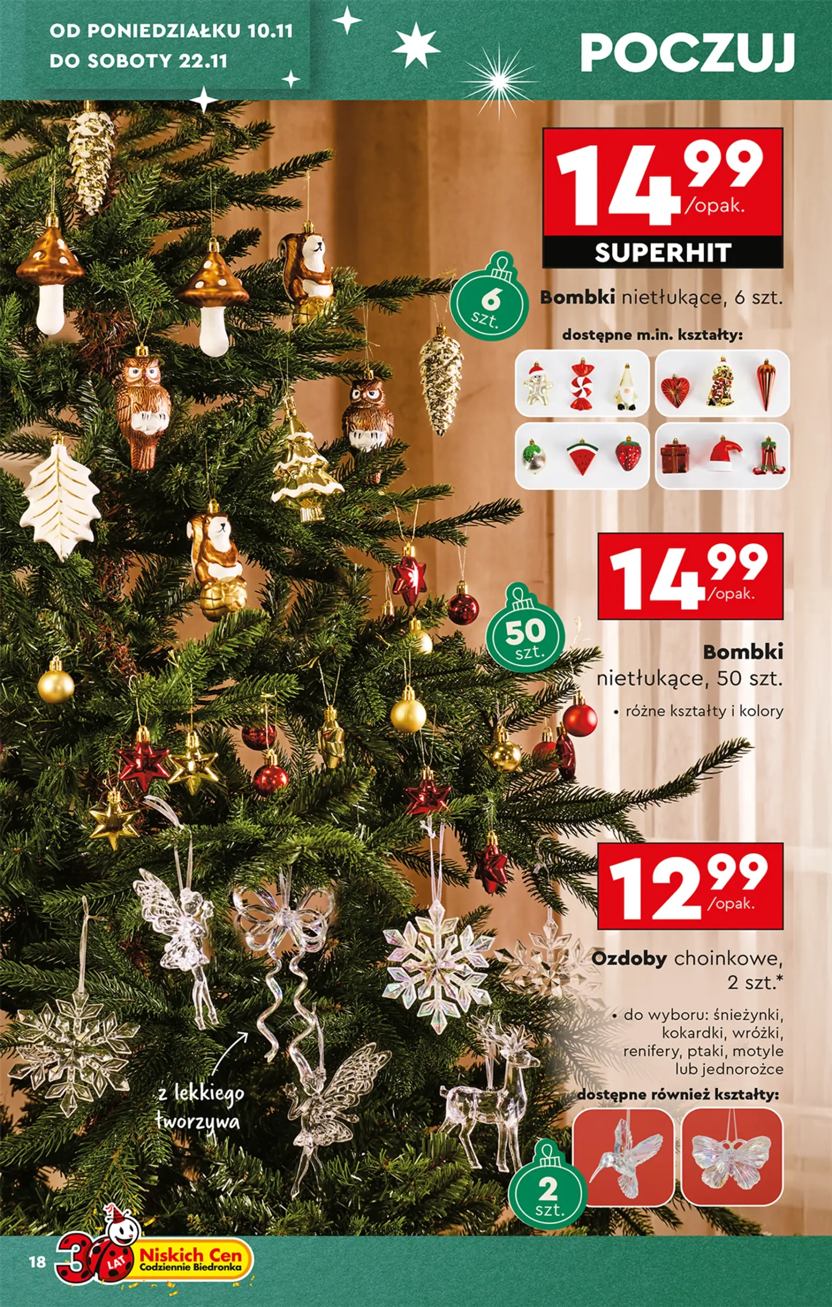 Page 20 of Aktuálny biedronka leták platný od soboty 08.11 do 01.12