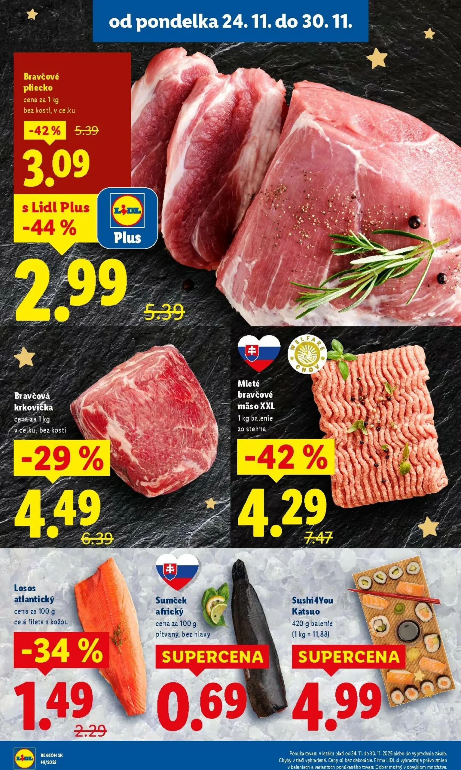 Page 11 of Aktuálny lidl leták platný od pondelka 24.11 do 30.11