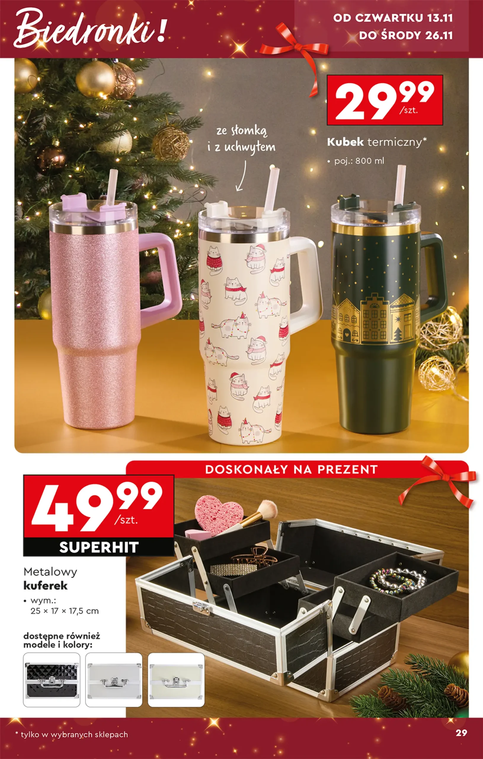 Page 31 of Aktuálny biedronka leták platný od soboty 08.11 do 01.12