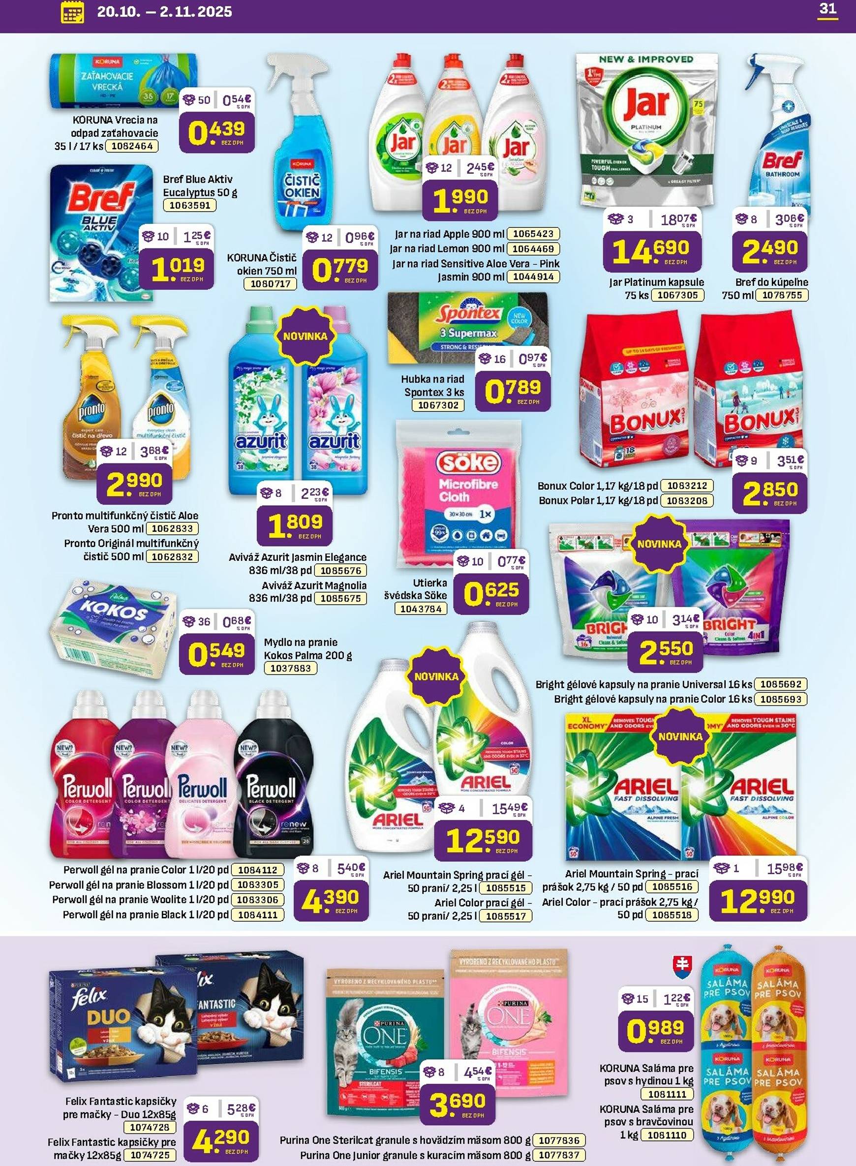 Page 31 of Aktuálny libex leták platný od pondelka 20.10 do 02.11