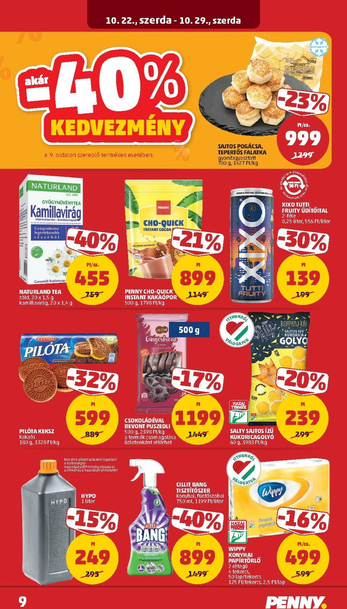 Page 11 of Aktuálny penny-madarsko leták platný od stredy 22.10 do 29.10