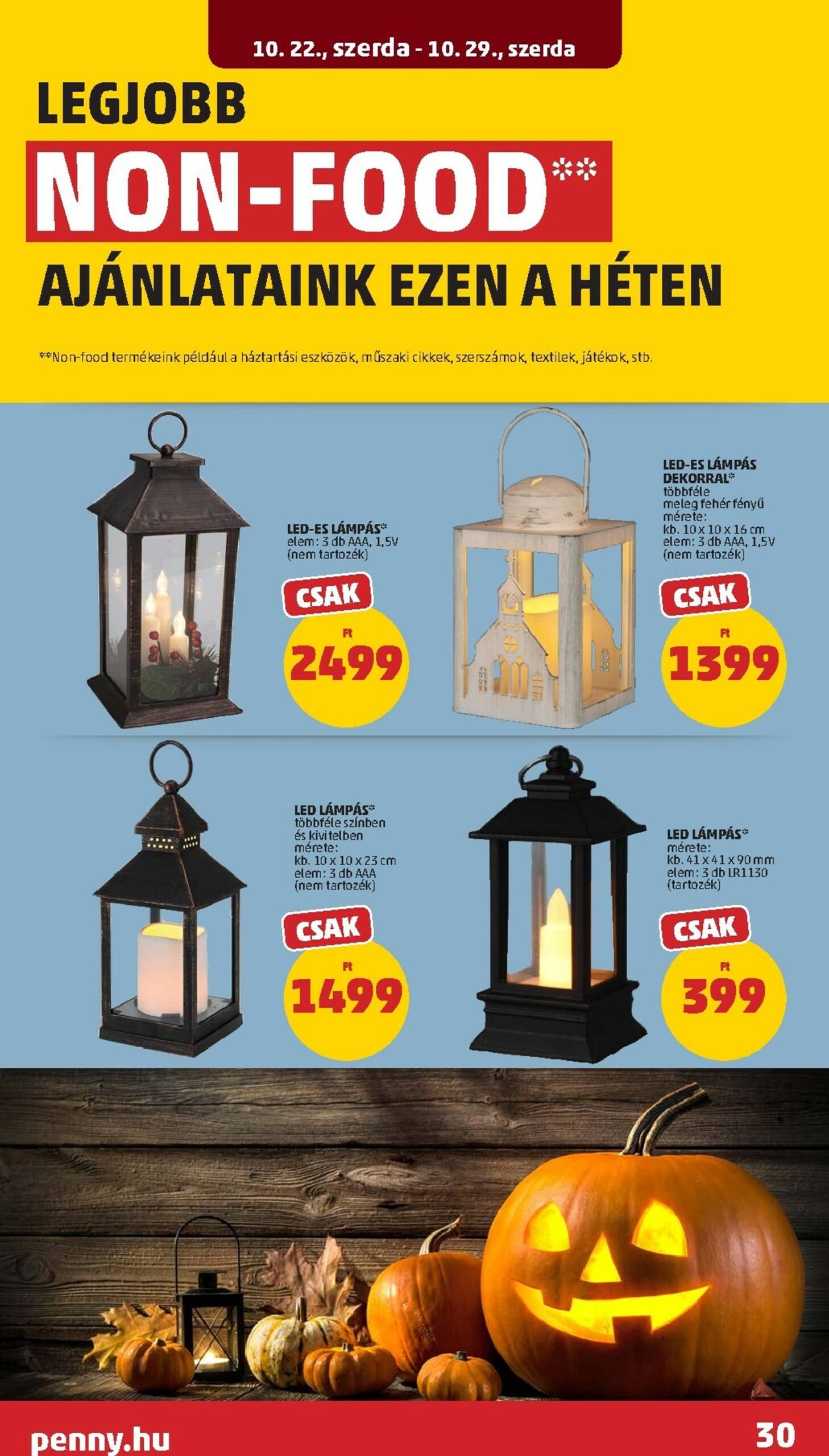 Page 36 of Aktuálny penny-madarsko leták platný od stredy 22.10 do 29.10