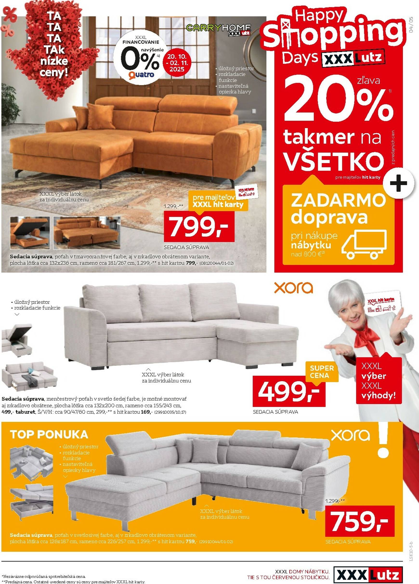 Page 5 of Aktuálny xxxlutz leták platný od pondelka 20.10 do 02.11