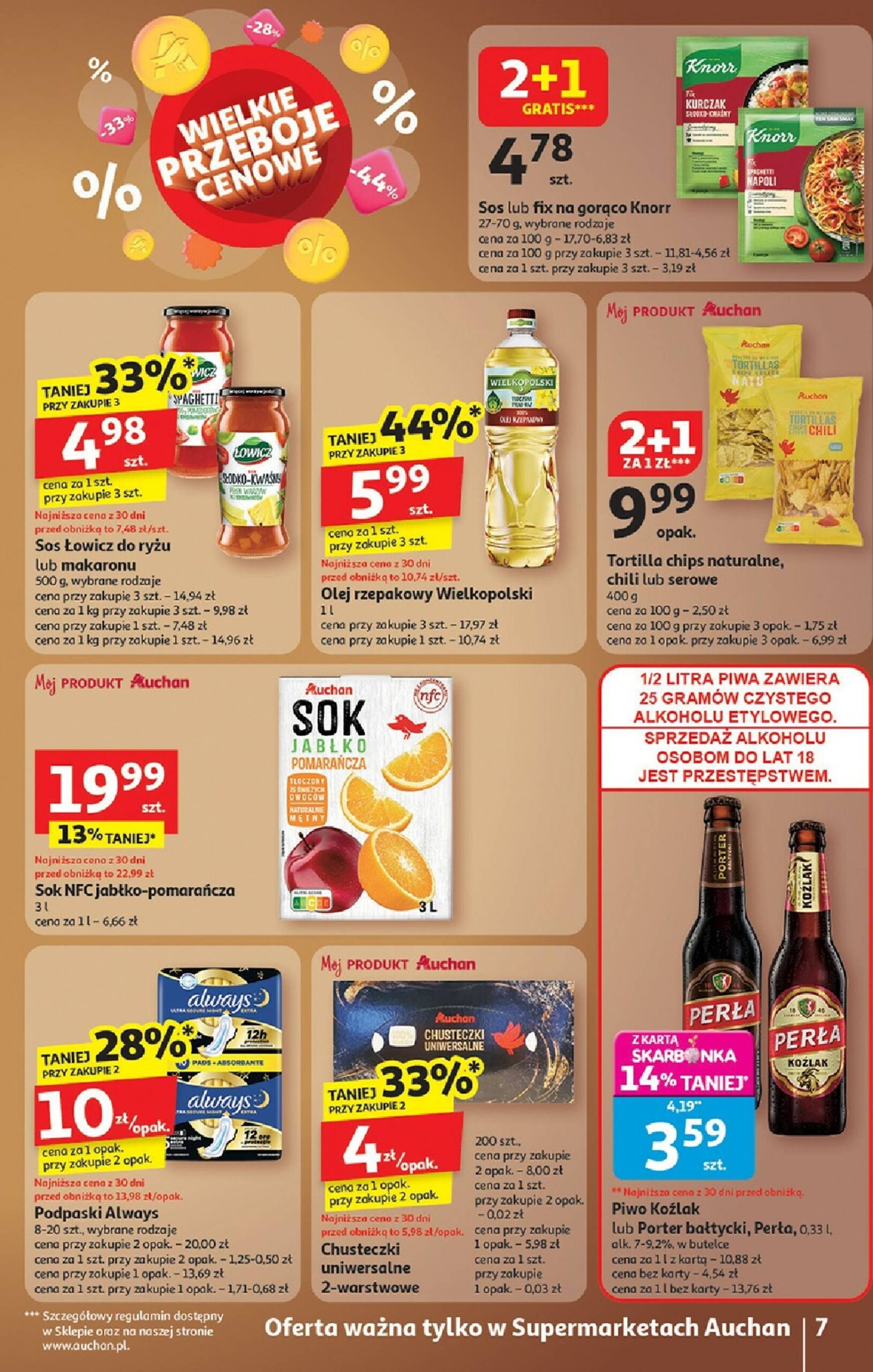 Page 7 of Aktuálny auchan-polsko leták platný od štvrtka 23.10 do 29.10