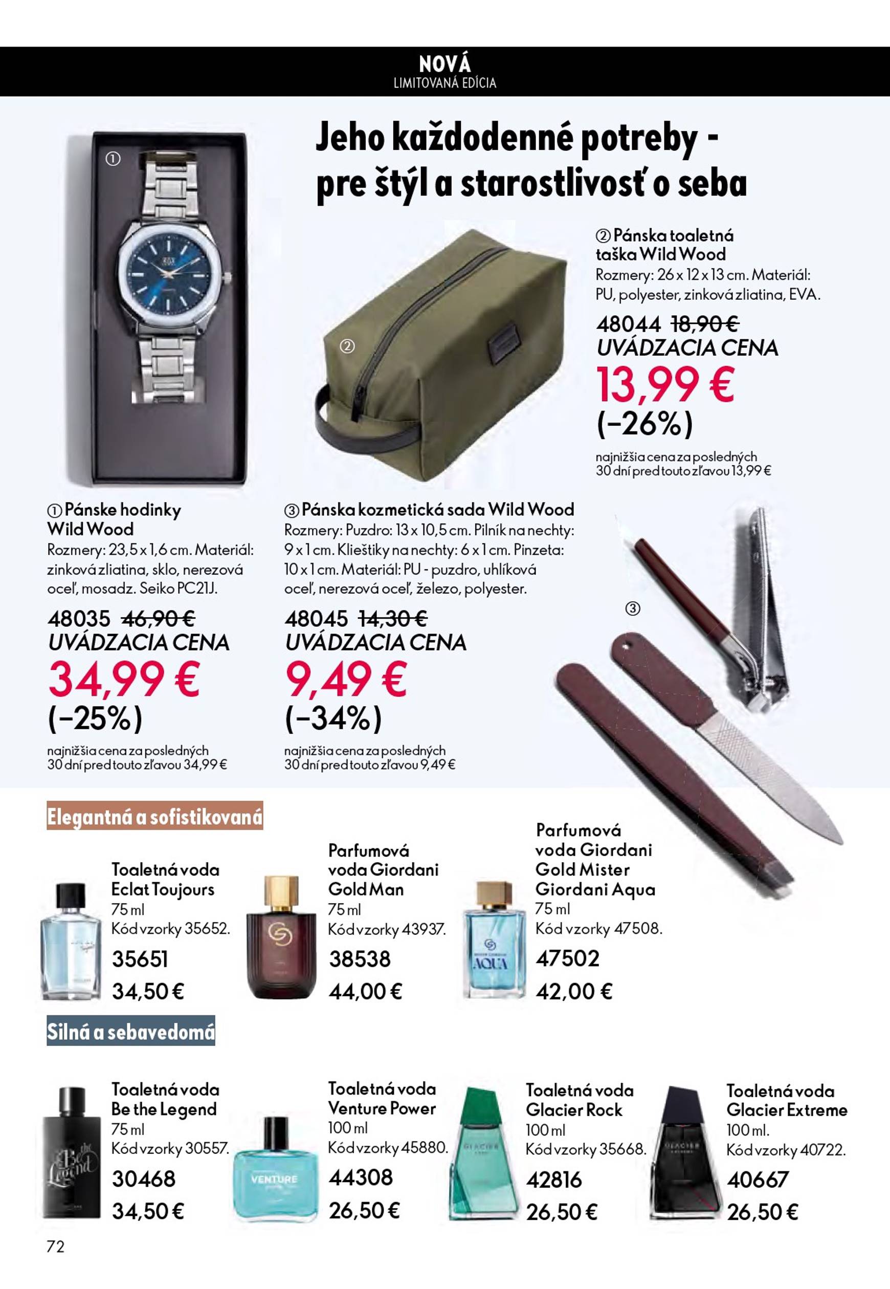 Page 72 of Aktuálny oriflame leták platný od stredy 22.10 do 11.11
