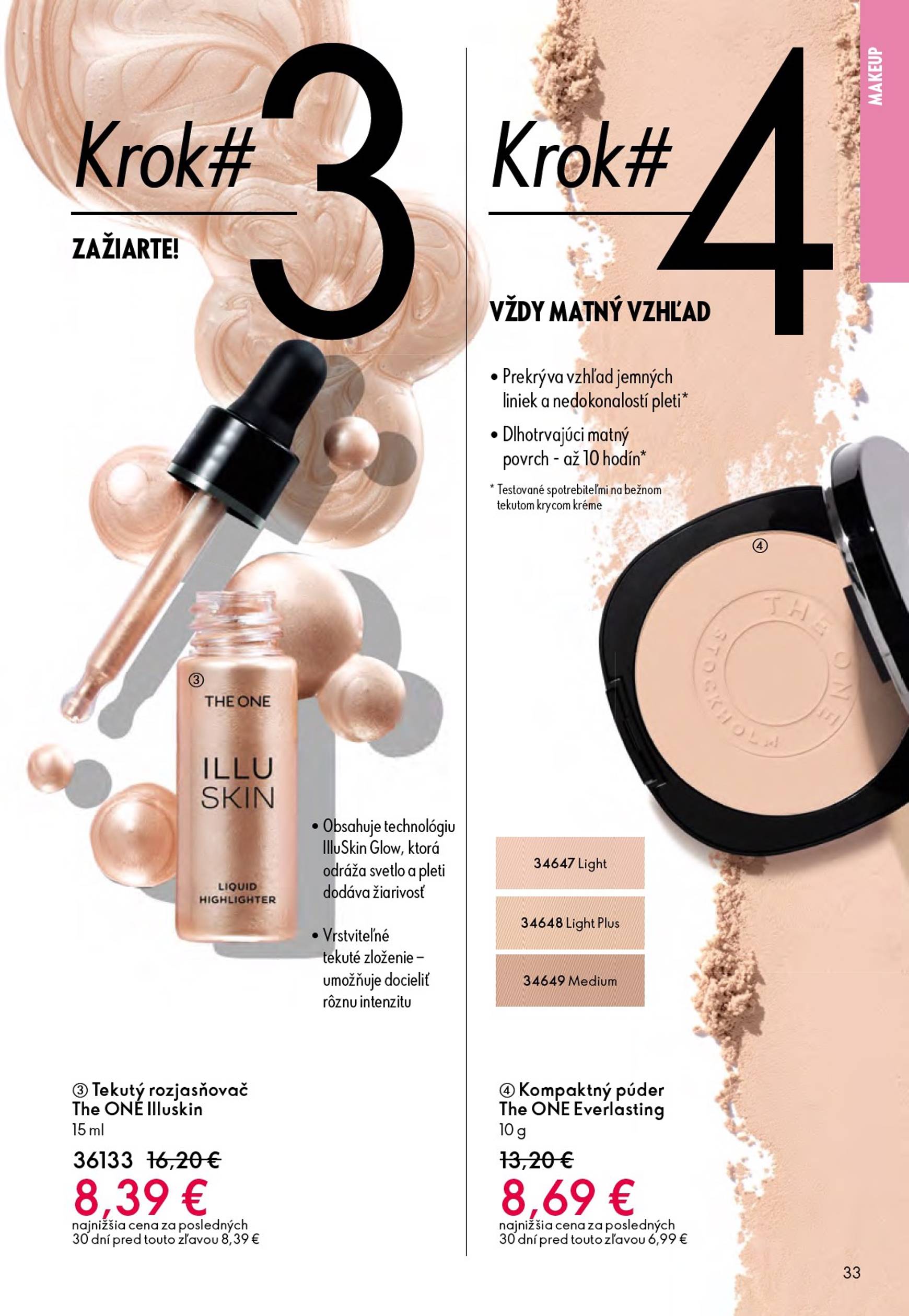 Page 33 of Aktuálny oriflame leták platný od stredy 22.10 do 11.11