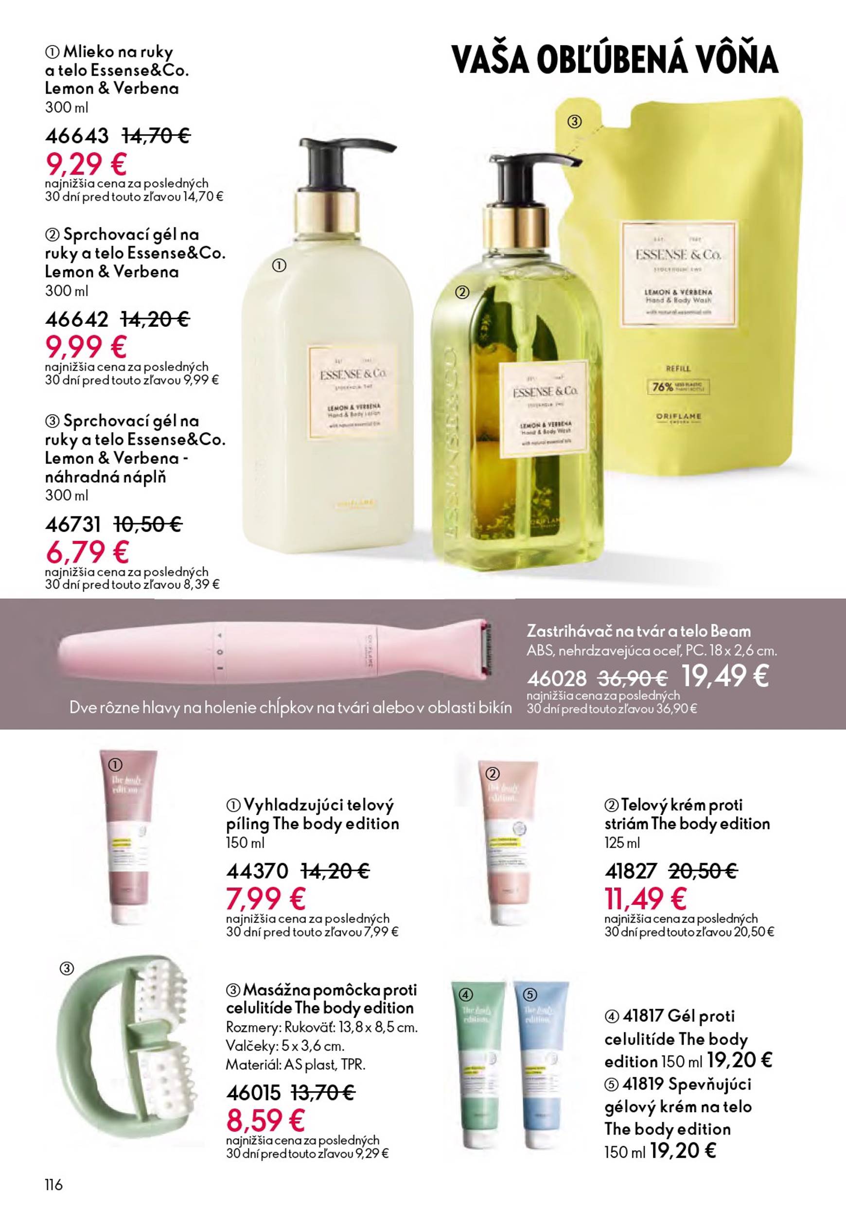 Page 116 of Aktuálny oriflame leták platný od stredy 22.10 do 11.11