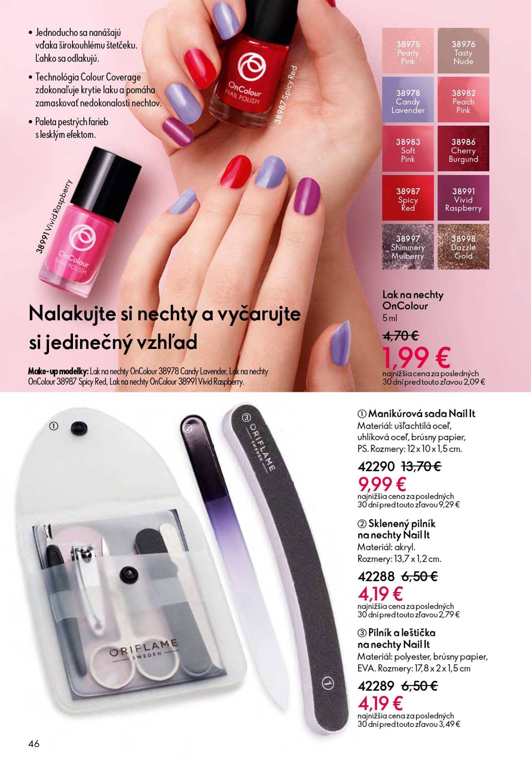 Page 46 of Aktuálny oriflame leták platný od stredy 22.10 do 11.11