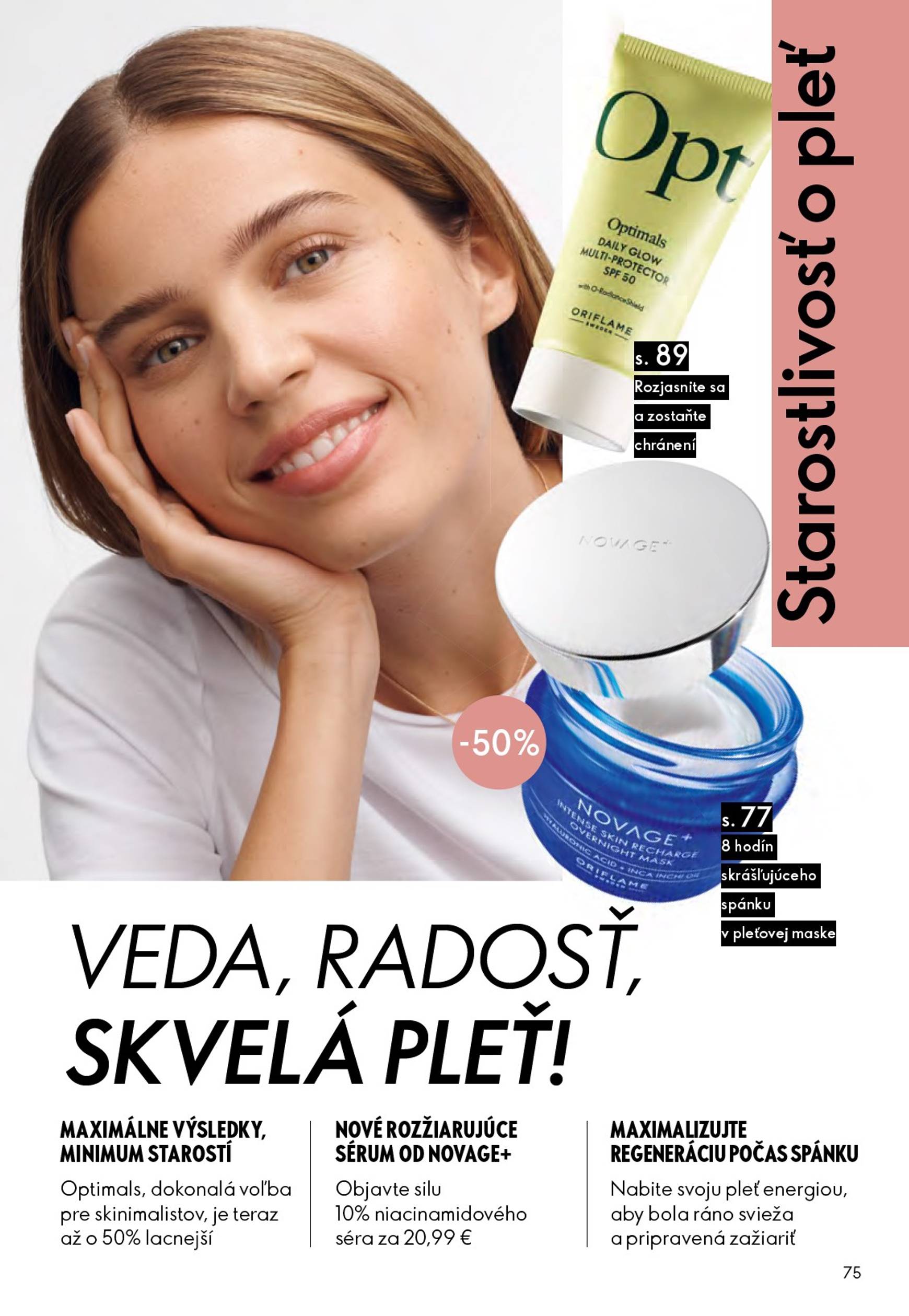 Page 75 of Aktuálny oriflame leták platný od stredy 22.10 do 11.11