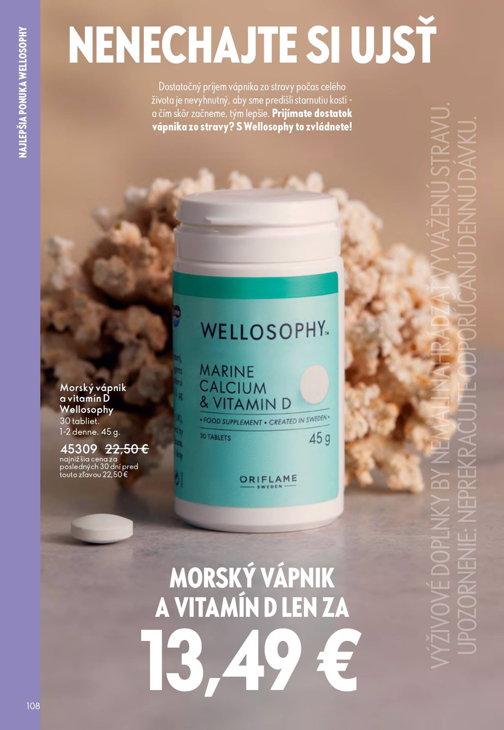 Page 108 of Aktuálny oriflame leták platný od stredy 22.10 do 11.11