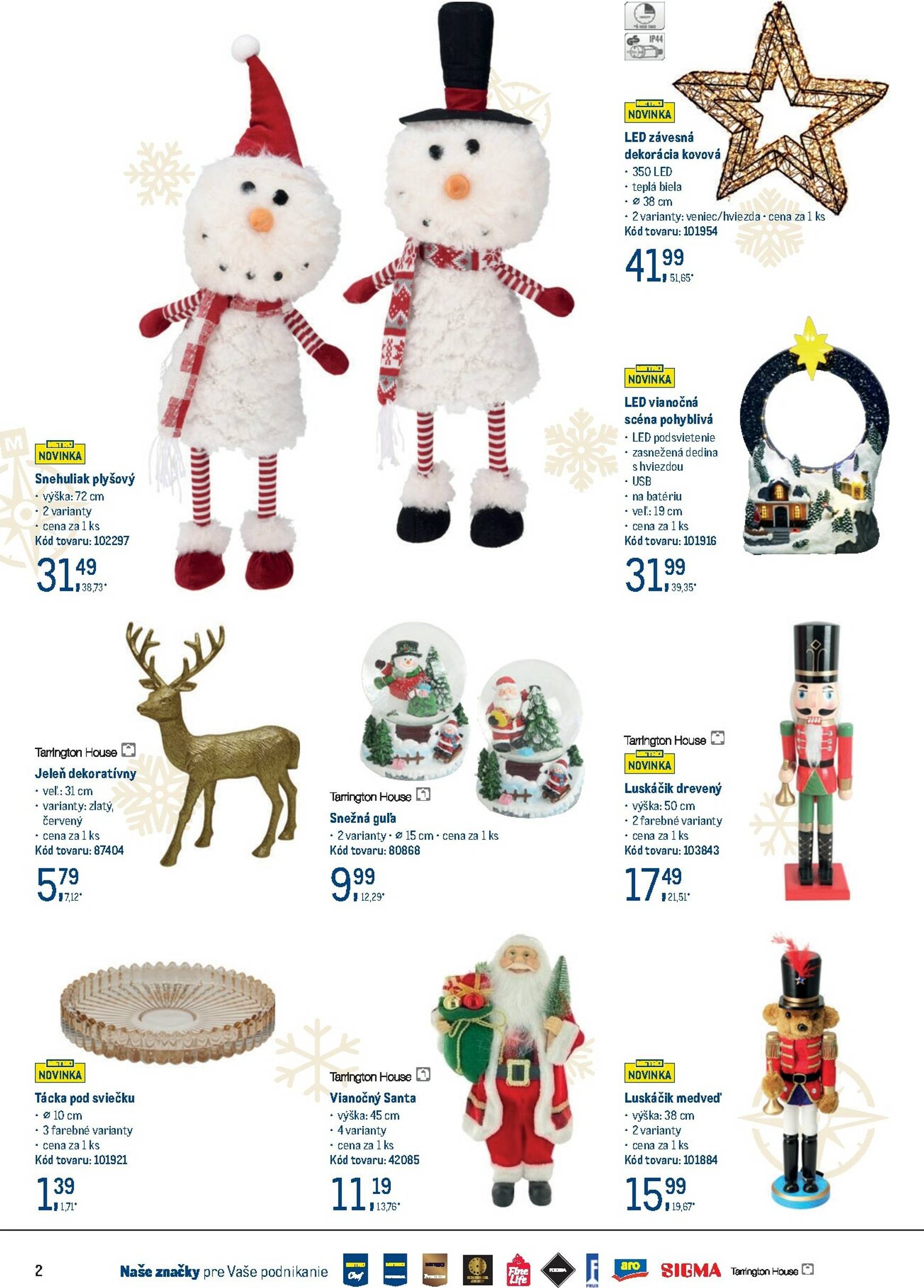 Page 2 of Aktuálny metro leták platný od stredy 22.10 do 18.11