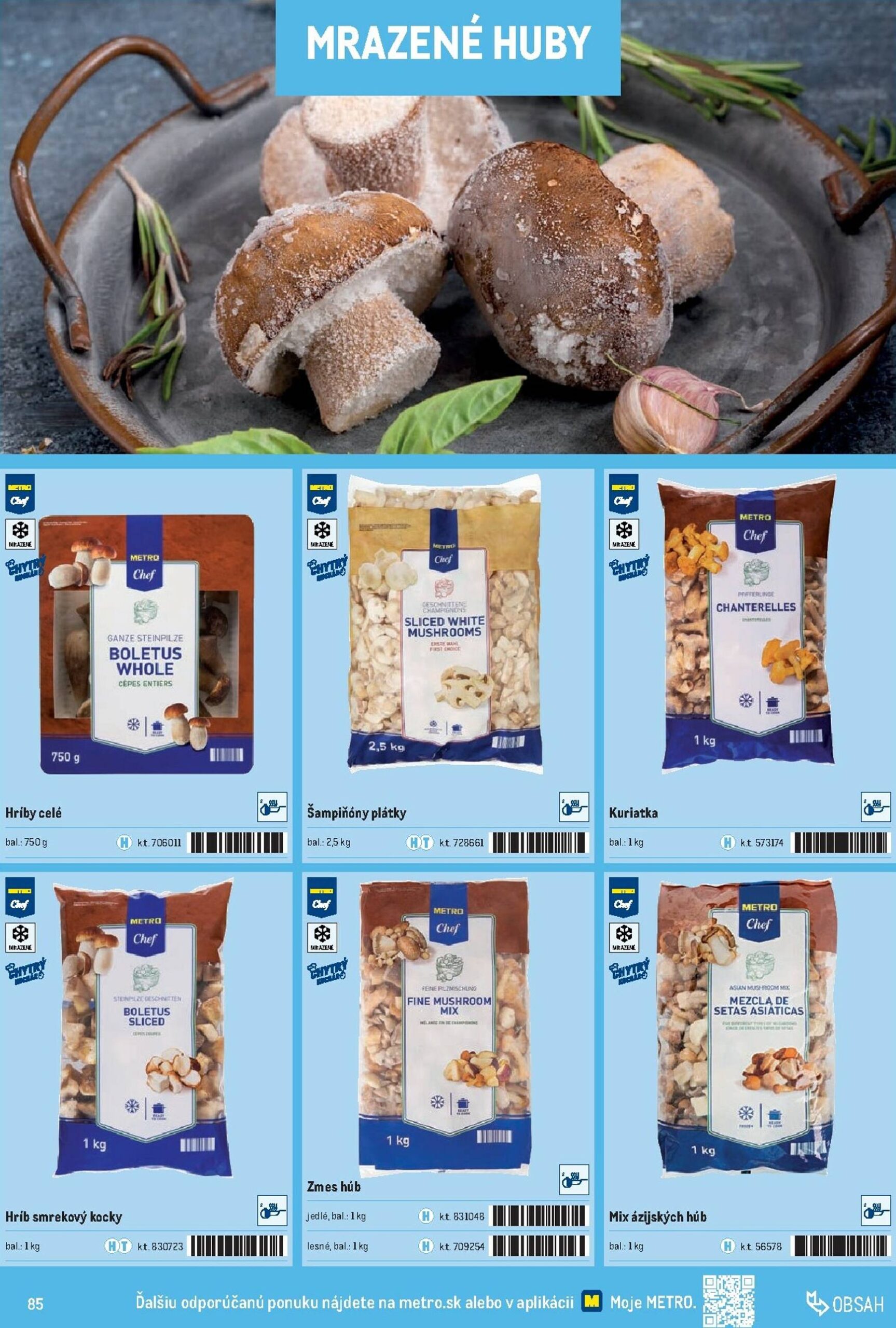 Page 85 of Aktuálny metro leták platný od stredy 01.10 do 31.12