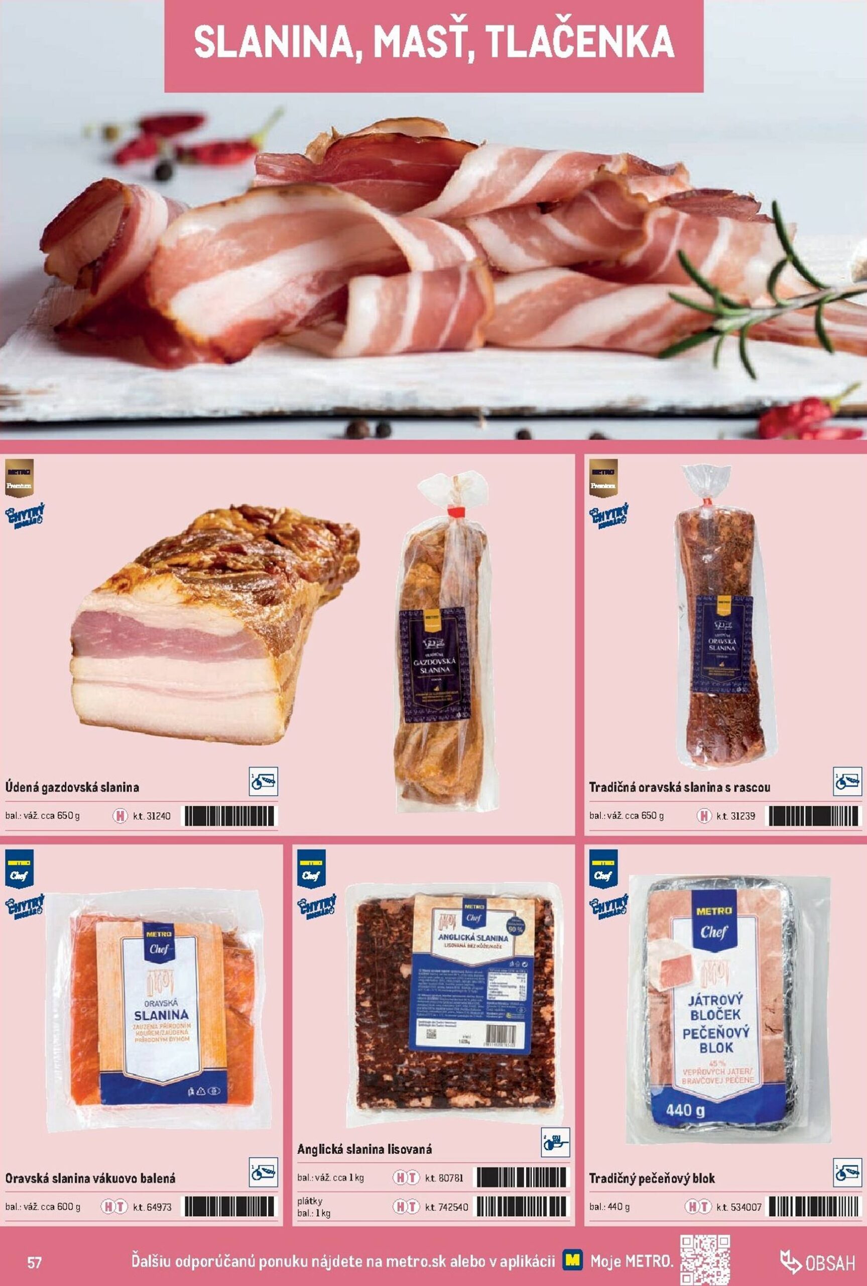 Page 57 of Aktuálny metro leták platný od stredy 01.10 do 31.12